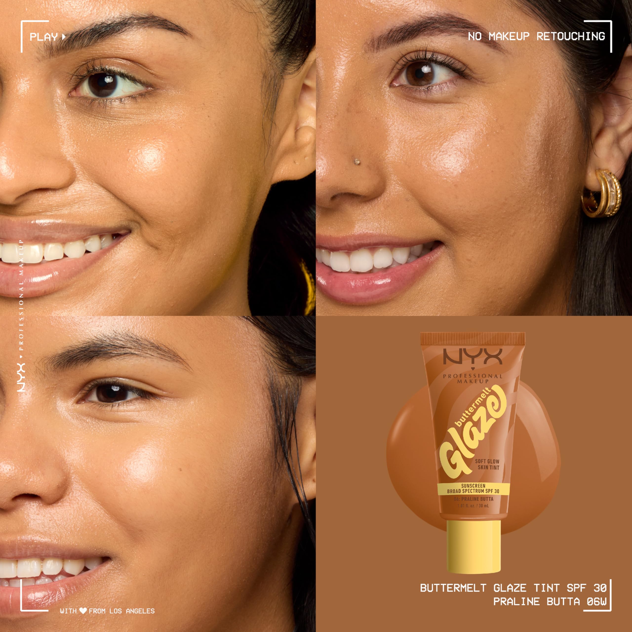 Foto 5 pulgar | Crema Hidratante Con Color Nyx Professional Makeup Buttermelt 06 Praline - Venta Internacional.