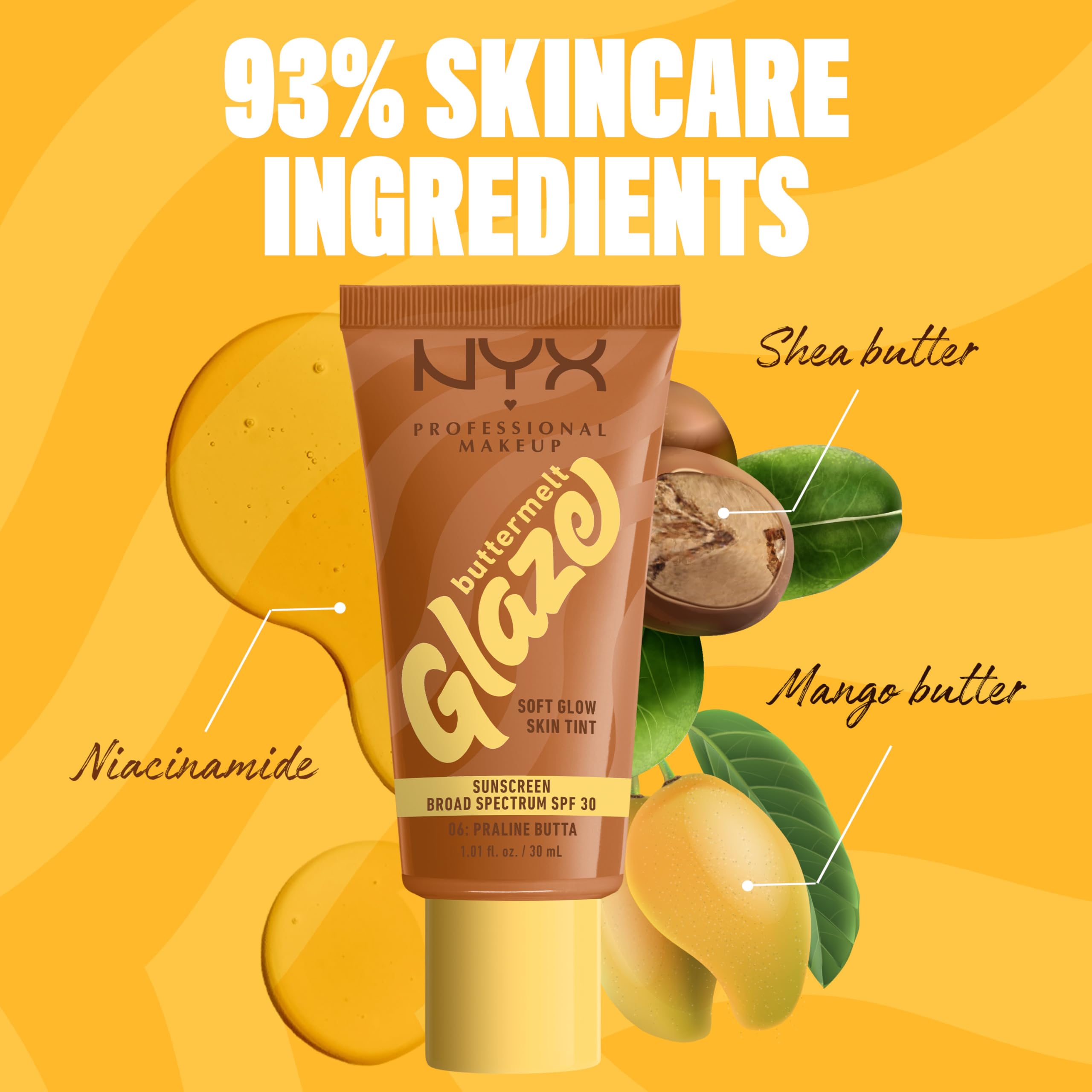 Foto 6 | Crema Hidratante Con Color Nyx Professional Makeup Buttermelt 06 Praline - Venta Internacional.