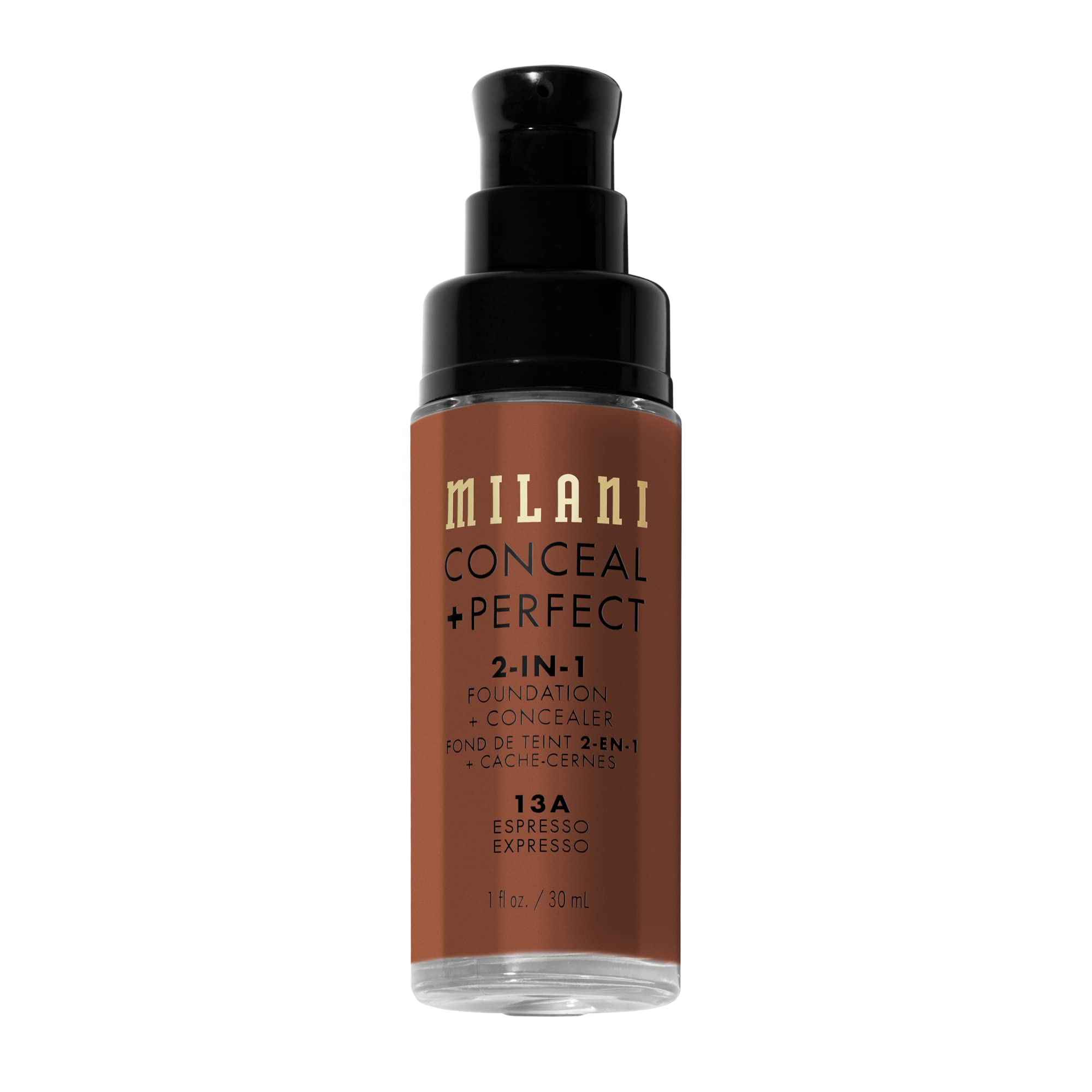Foto 3 | Base De Maquillaje Milani Conceal + Perfect Espresso 30 Ml - Venta Internacional.