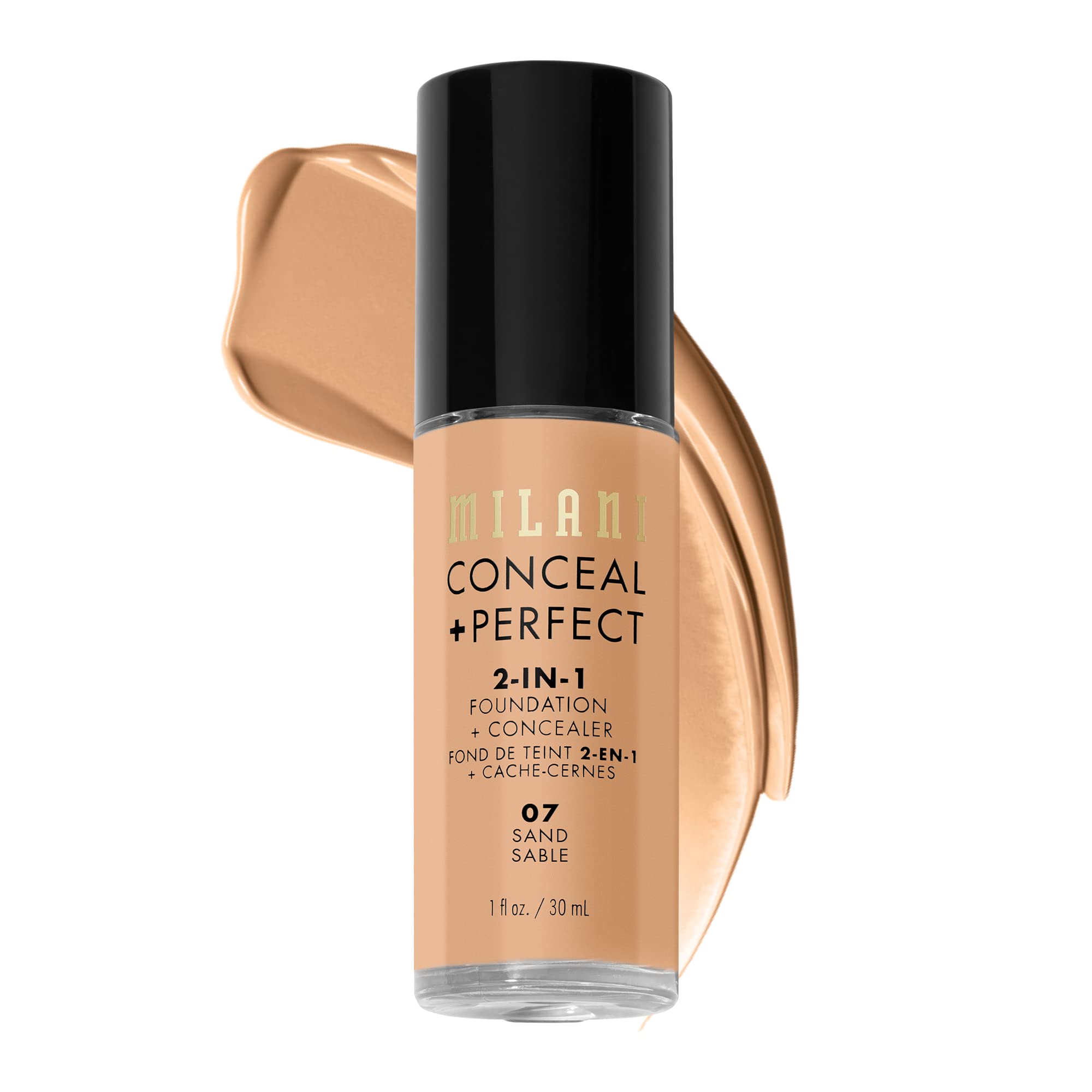 Base De Maquillaje Líquida Milani Conceal + Perfect Sand 30 Ml - Venta Internacional.