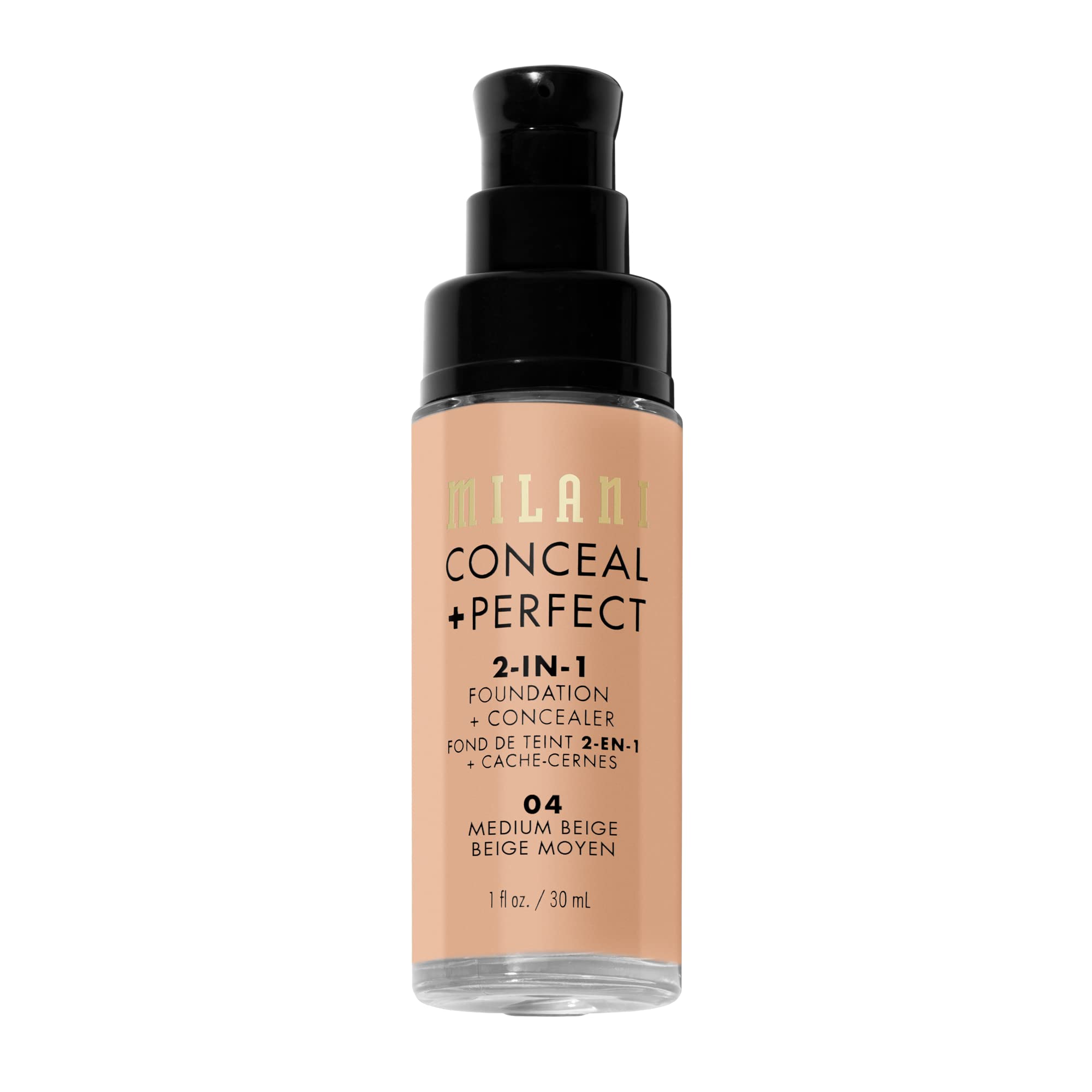 Foto 4 pulgar | Base De Maquillaje Líquida Milani Flawless Medium Beige - Venta Internacional.