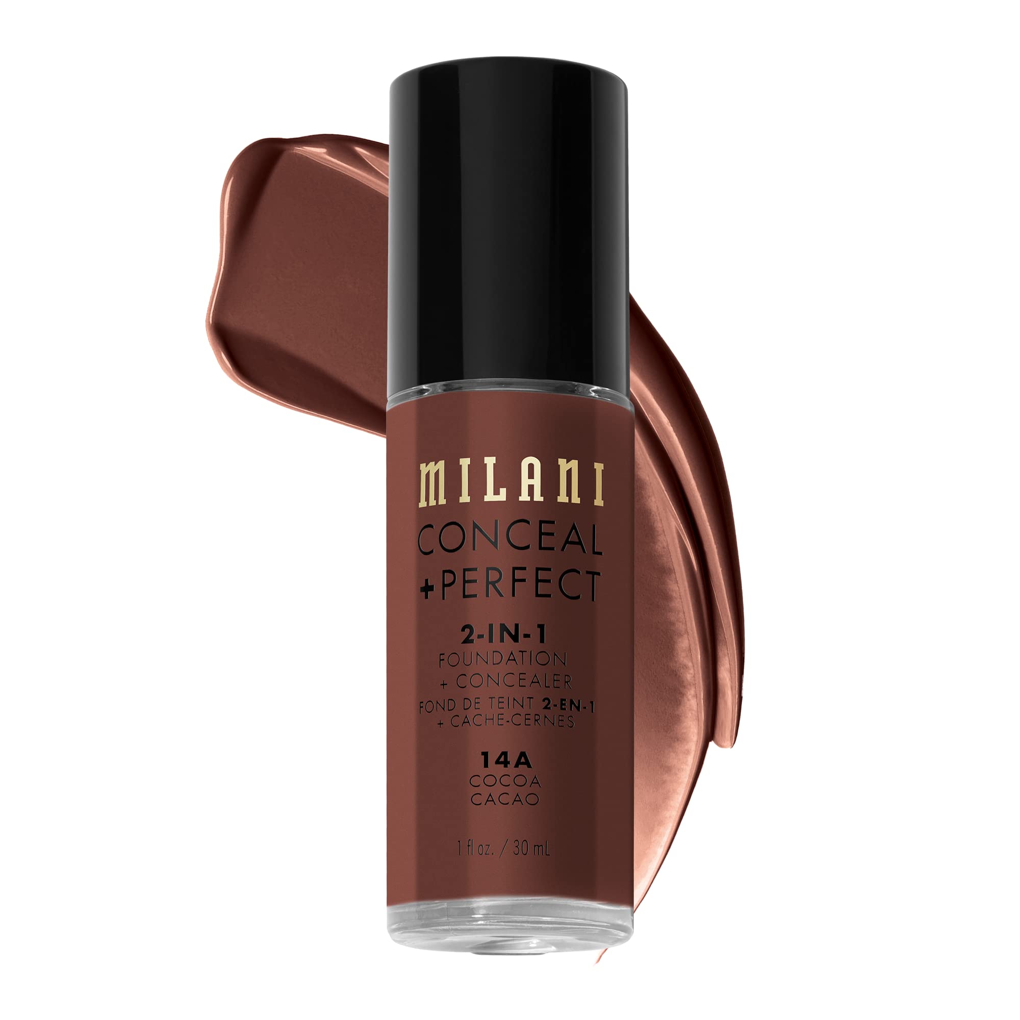 Base Milani Conceal + Perfect 2 En 1 Cocoa 30 Ml - Venta Internacional.