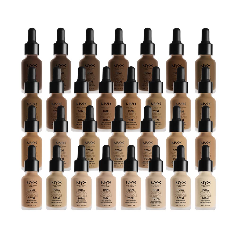 Foto 7 pulgar | Maquillaje Profesional Foundation Nyx Total Control Caramel - Venta Internacional.