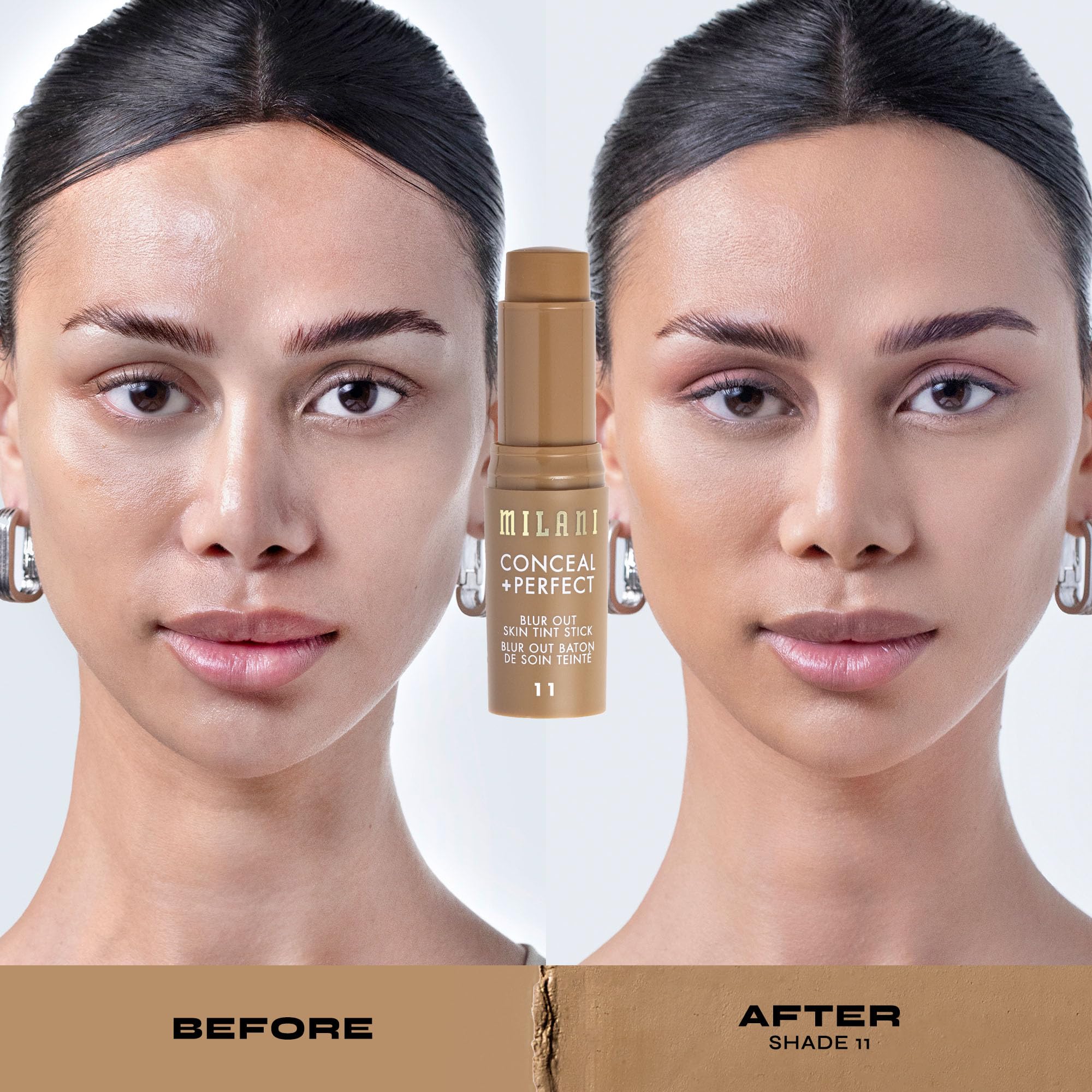 Foto 5 | Tinte Para La Piel Milani Blur Out Shade 011 Con Mantequilla De Murumuru, 30 Ml - Venta Internacional.