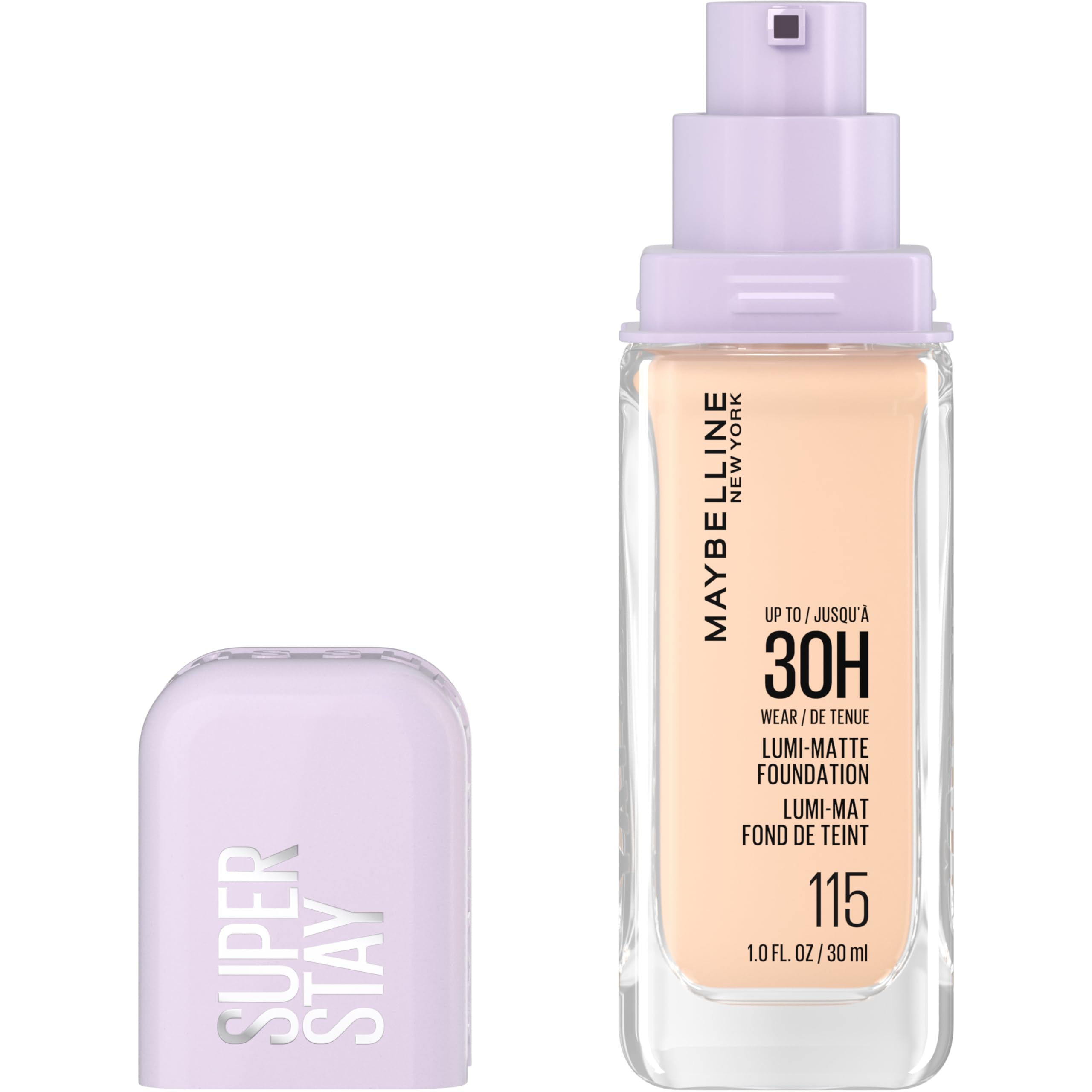 Base Maybelline Super Stay Lumi-matte de 115 a 30 Horas de Duración - Venta Internacional