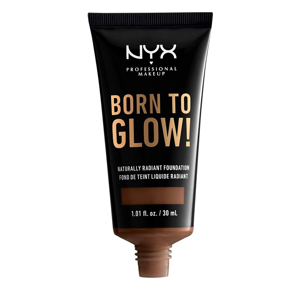 Foto 2 | Maquillaje Profesional Foundation Nyx Born To Glow Deep Rich - Venta Internacional.