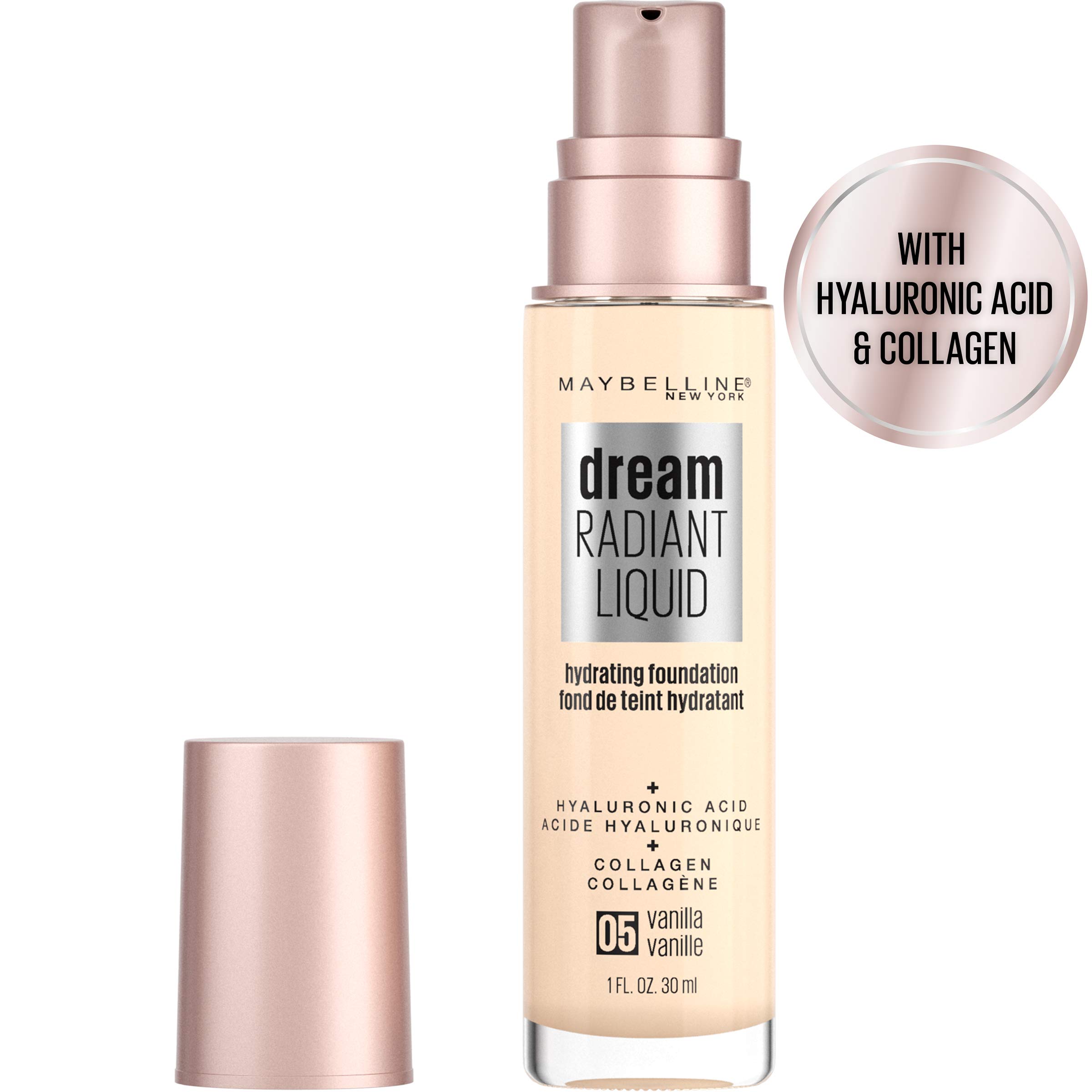 Foto 3 pulgar | Base De Maquillaje Líquida Maybelline Dream Radiant Vanilla 30 Ml - Venta Internacional.