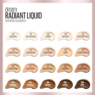 Foto 7 | Base De Maquillaje Líquida Maybelline Dream Radiant Vanilla 30 Ml - Venta Internacional.
