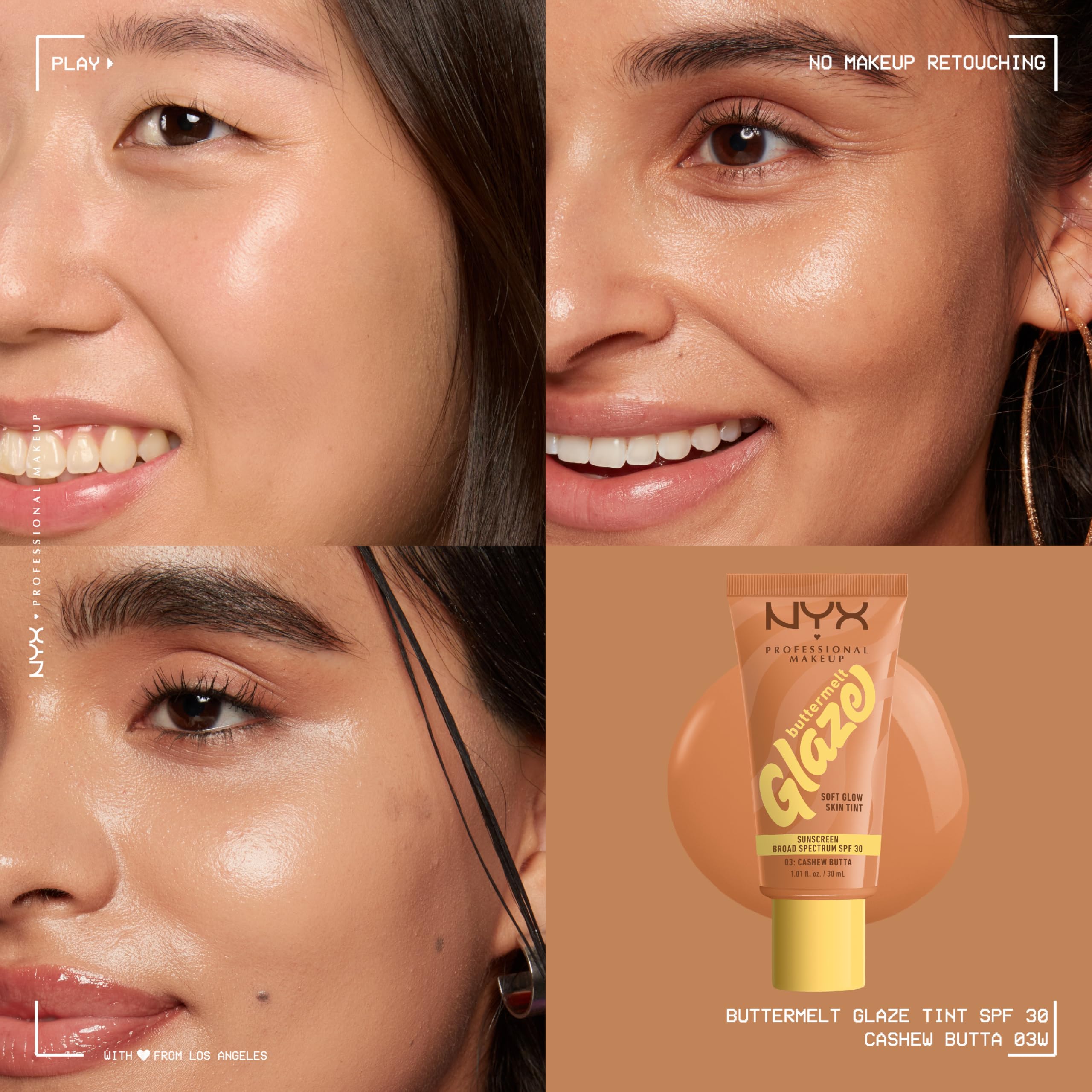 Foto 5 pulgar | Crema Hidratante Con Color Nyx Professional Makeup Buttermelt Glaze - Venta Internacional.