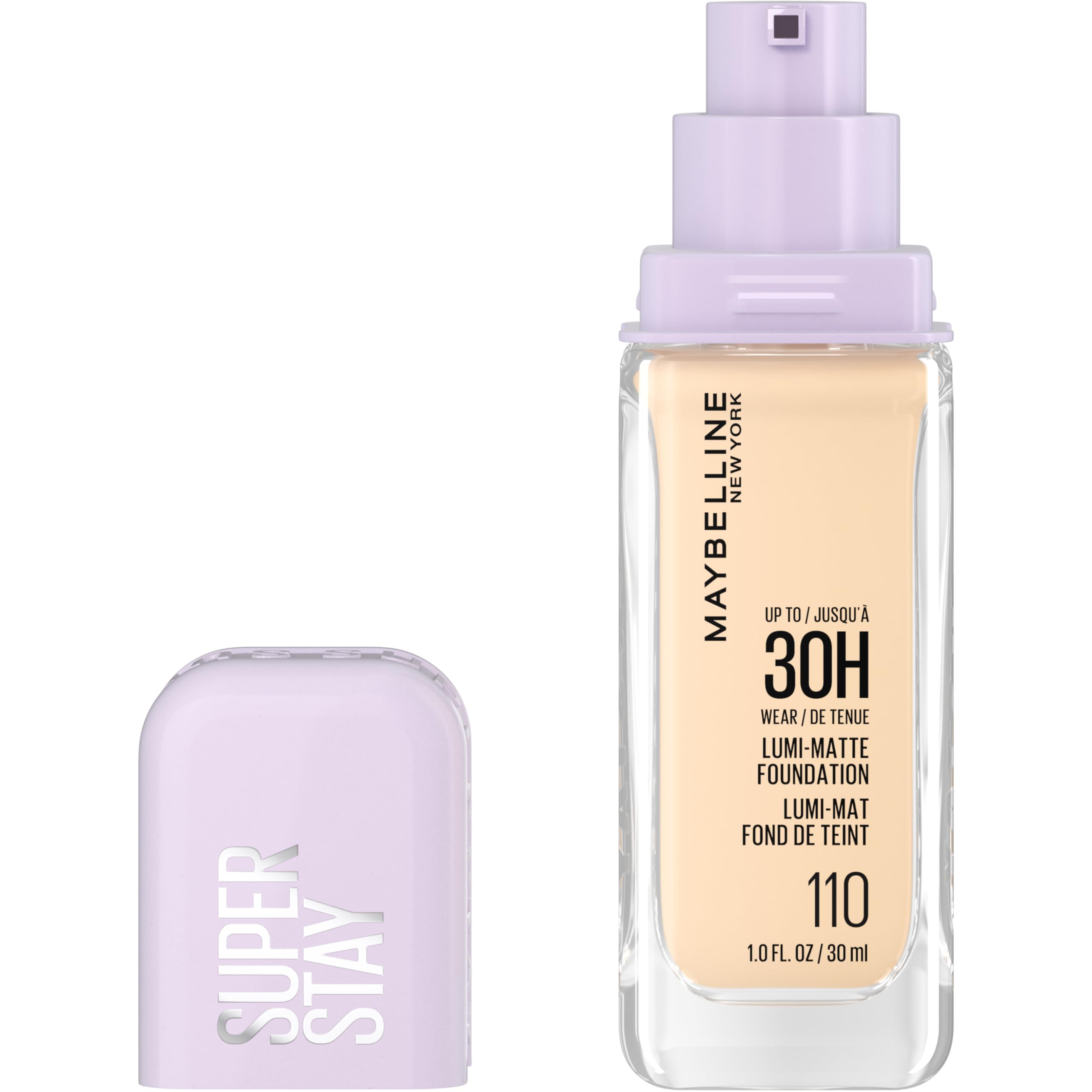 Base De Maquillaje Maybelline Super Stay Lumi-matte 110 30 Horas 30 Ml - Venta Internacional.
