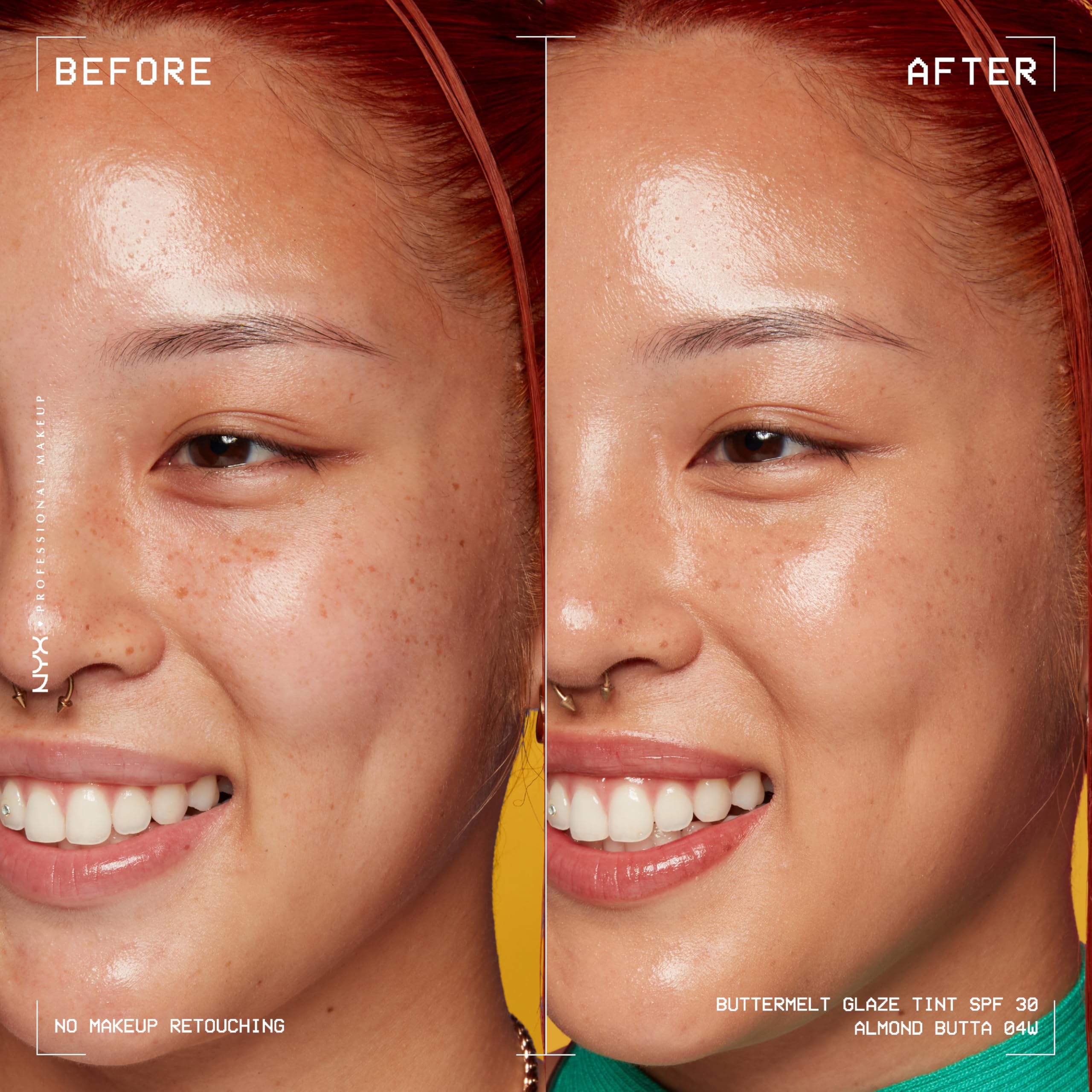 Foto 2 | Crema Hidratante Con Color Nyx Professional Makeup Buttermelt Glaze - Venta Internacional.
