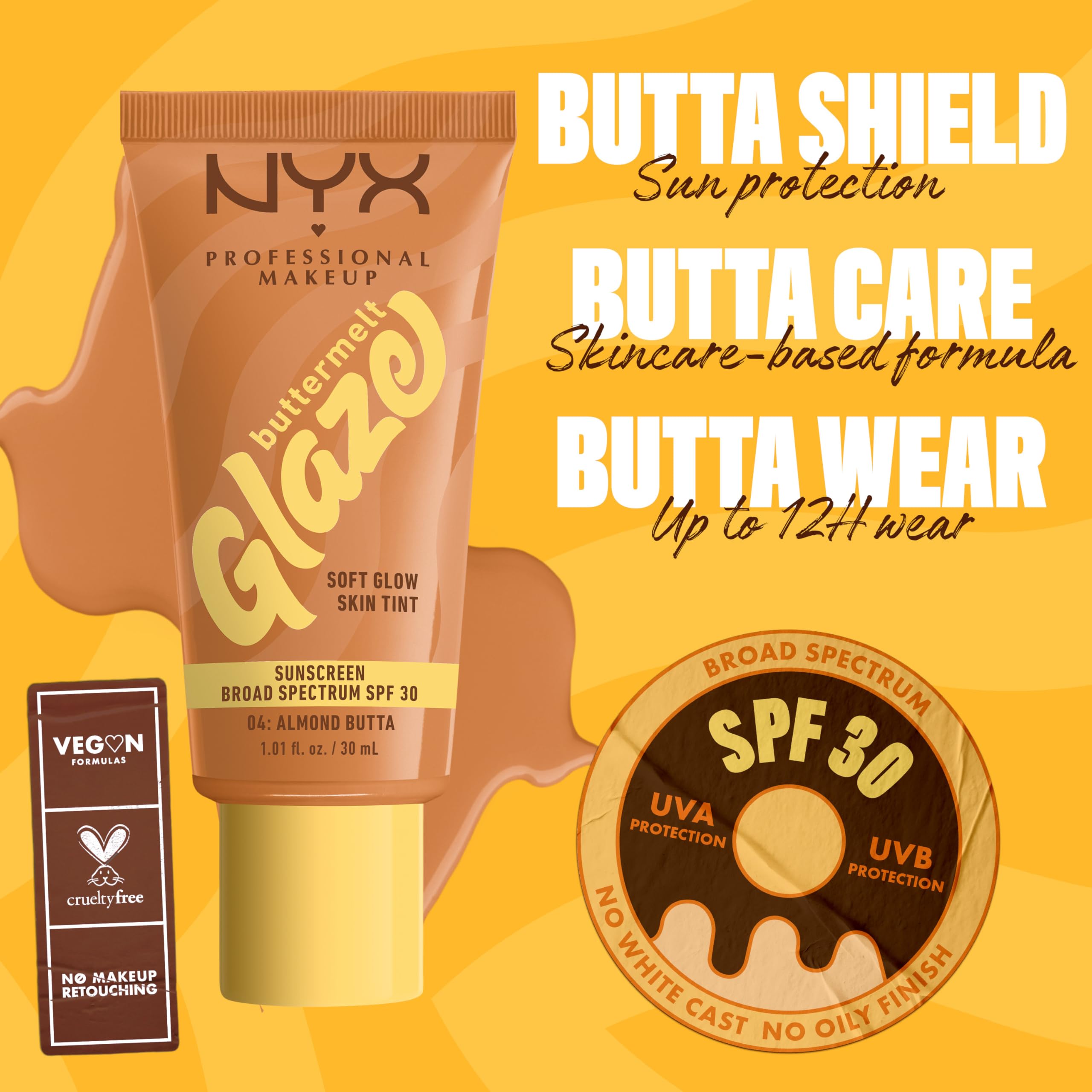 Foto 6 pulgar | Crema Hidratante Con Color Nyx Professional Makeup Buttermelt Glaze - Venta Internacional.