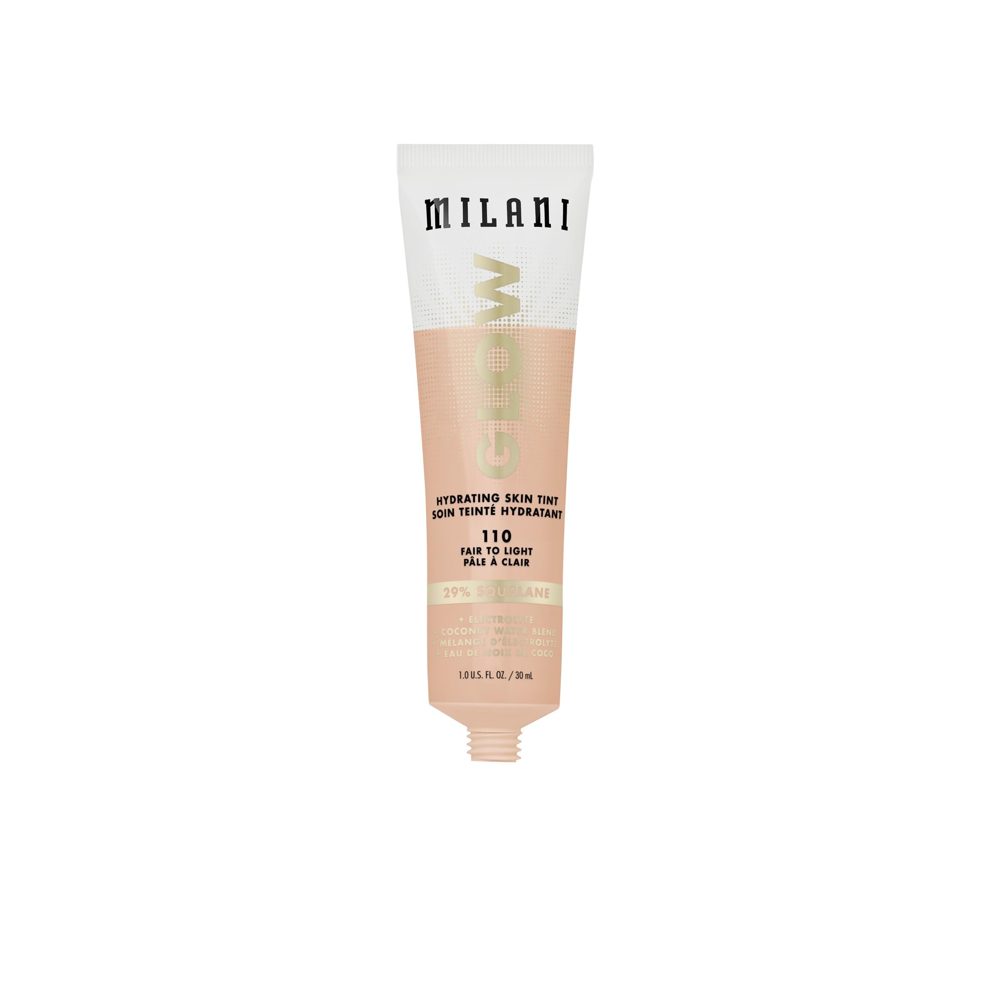 Foto 8 pulgar | Tinte Para Piel Milani Glow Hydrating Con Escualano 29% 30 Ml - Venta Internacional.