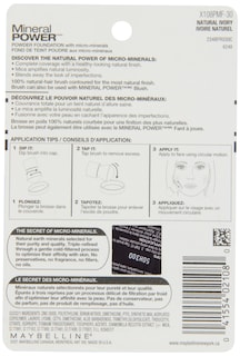Foto 2 | Base de Maquillaje en Polvo Maybelline Mineral Power Natural Ivory 8 G - Venta Internacional