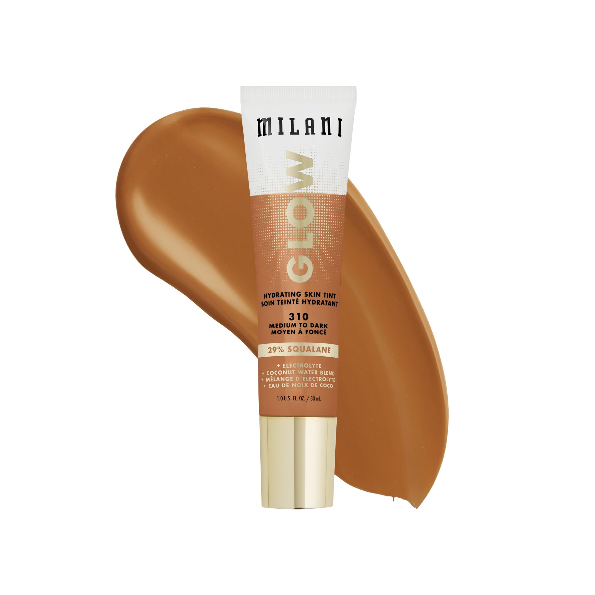 Foto 2 pulgar | Tinte Para Piel Milani Glow Hydrating Con Escualano 29% - 30 Ml - Venta Internacional.