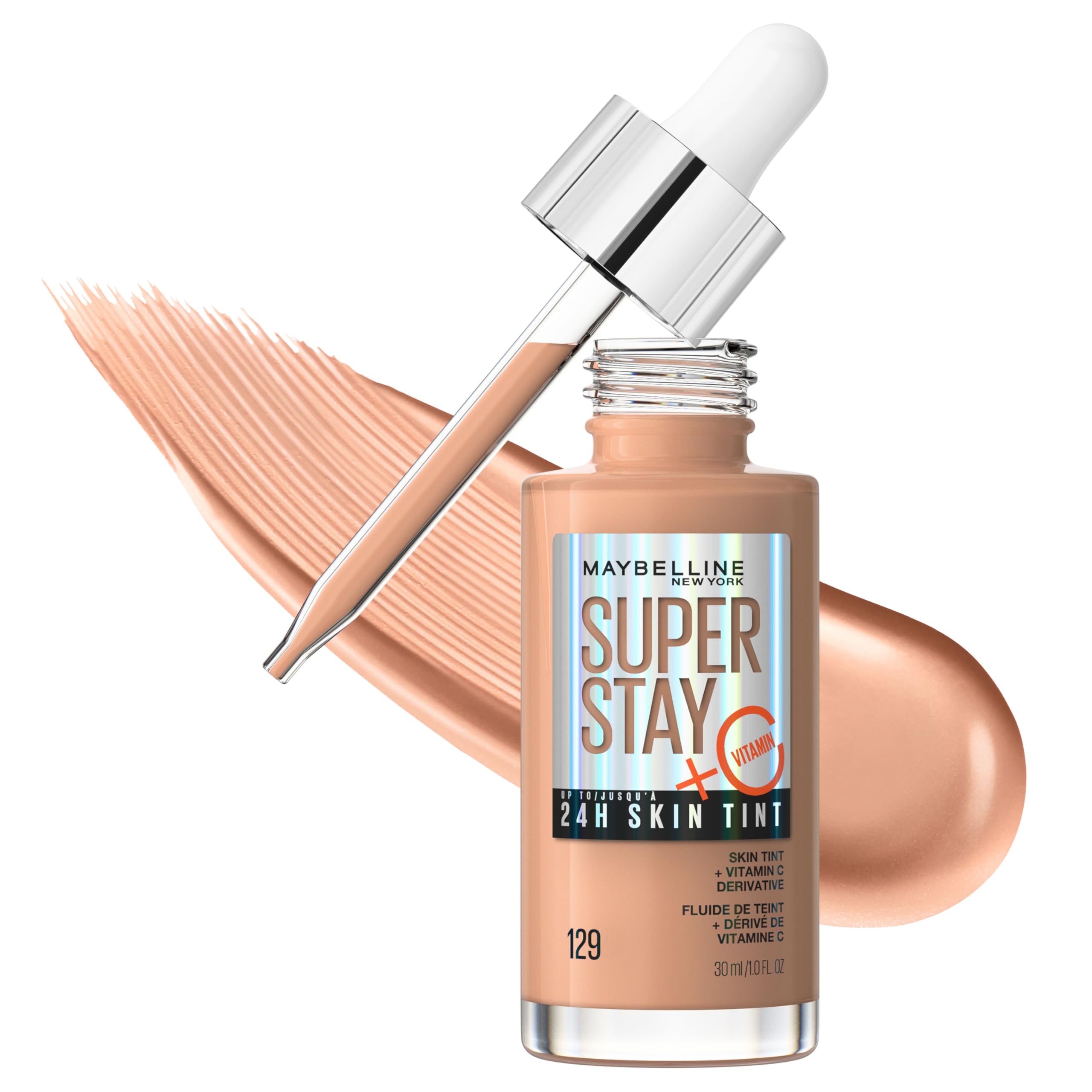 Tinte Para Piel Foundation Maybelline Super Stay, 24 Horas, 129, 30 Ml - Venta Internacional.