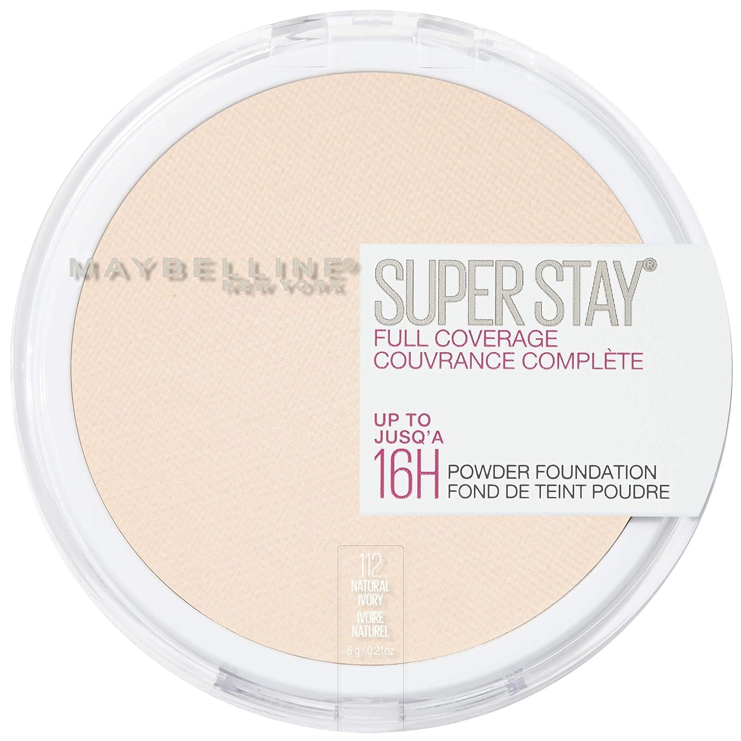 Base De Maquillaje En Polvo Maybelline Super Stay De Cobertura Total - Venta Internacional.