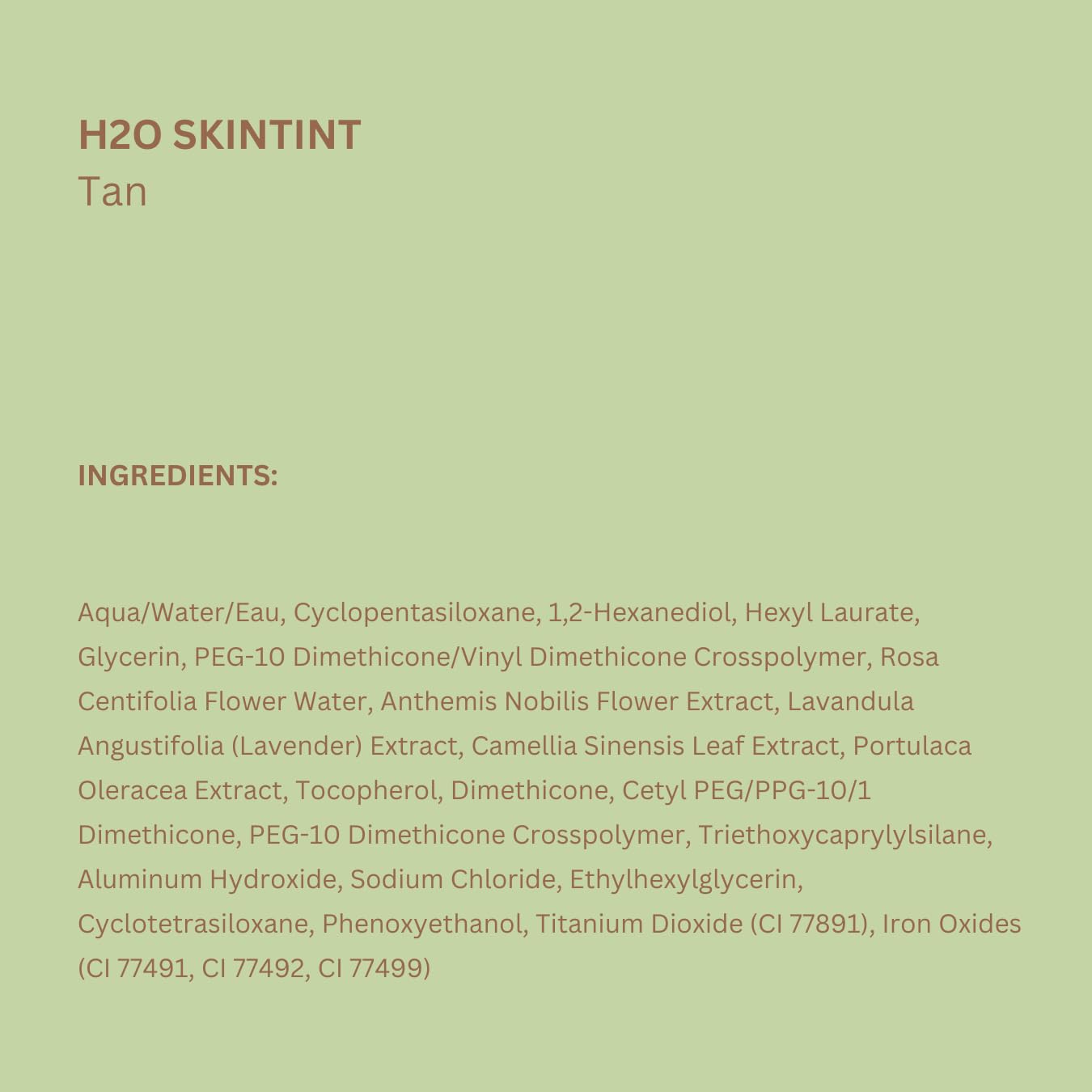 Foto 7 | Gel Facial Teñido Pixi Beauty H2o Skintint 35 Ml Tan - Venta Internacional.