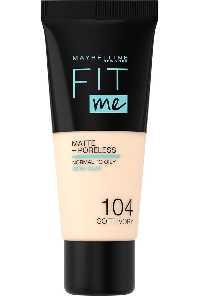 Foto 2 pulgar | Base De Maquillaje Maybelline New York Fit Me Matte 104 Soft Ivory - Venta Internacional.