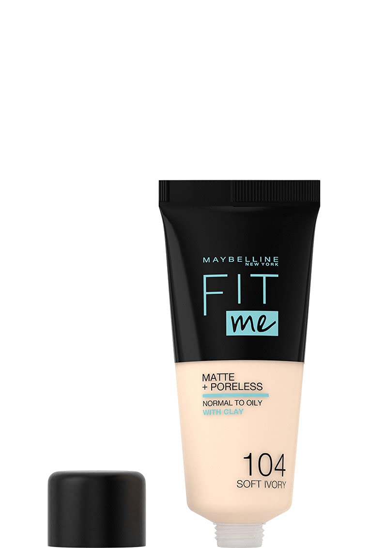 Foto 3 pulgar | Base De Maquillaje Maybelline New York Fit Me Matte 104 Soft Ivory - Venta Internacional.