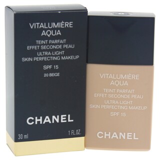 Foto 1 | Base De Maquillaje Chanel Vitalumiere Para El Perfeccionamiento De La Piel, Spf 15 20, Color Beige - Venta Internaciona