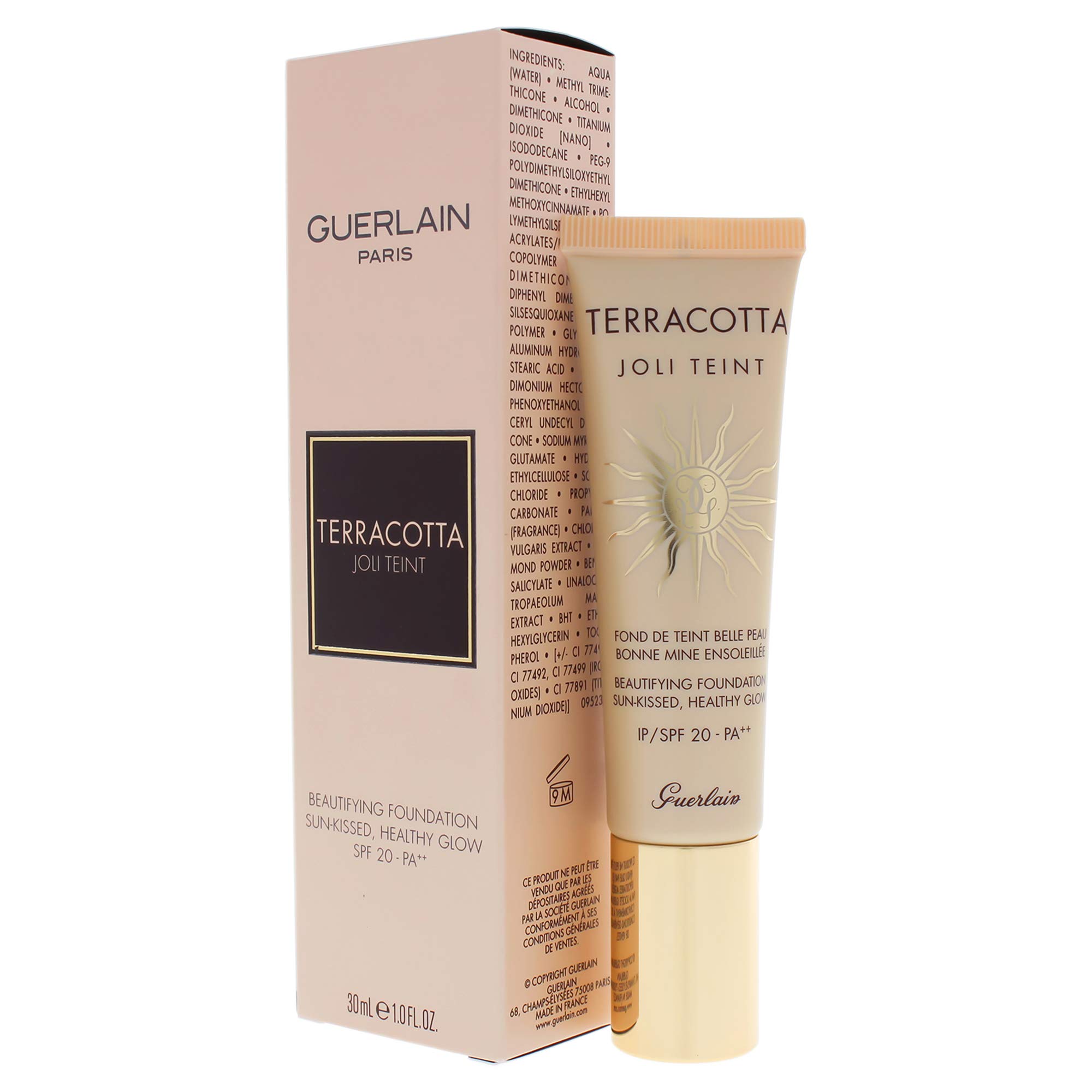 Foto 4 pulgar | Base De Maquillaje Guerlain Terracotta Joli Teint Spf 20, 30 Ml, Mediana - Venta Internacional.