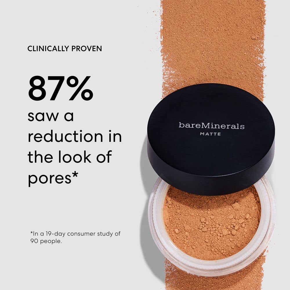 Foto 8 pulgar | Base De Maquillaje Bareminerals Matte Loose Mineral Spf 15, Color Beige Claro - Venta Internacional.