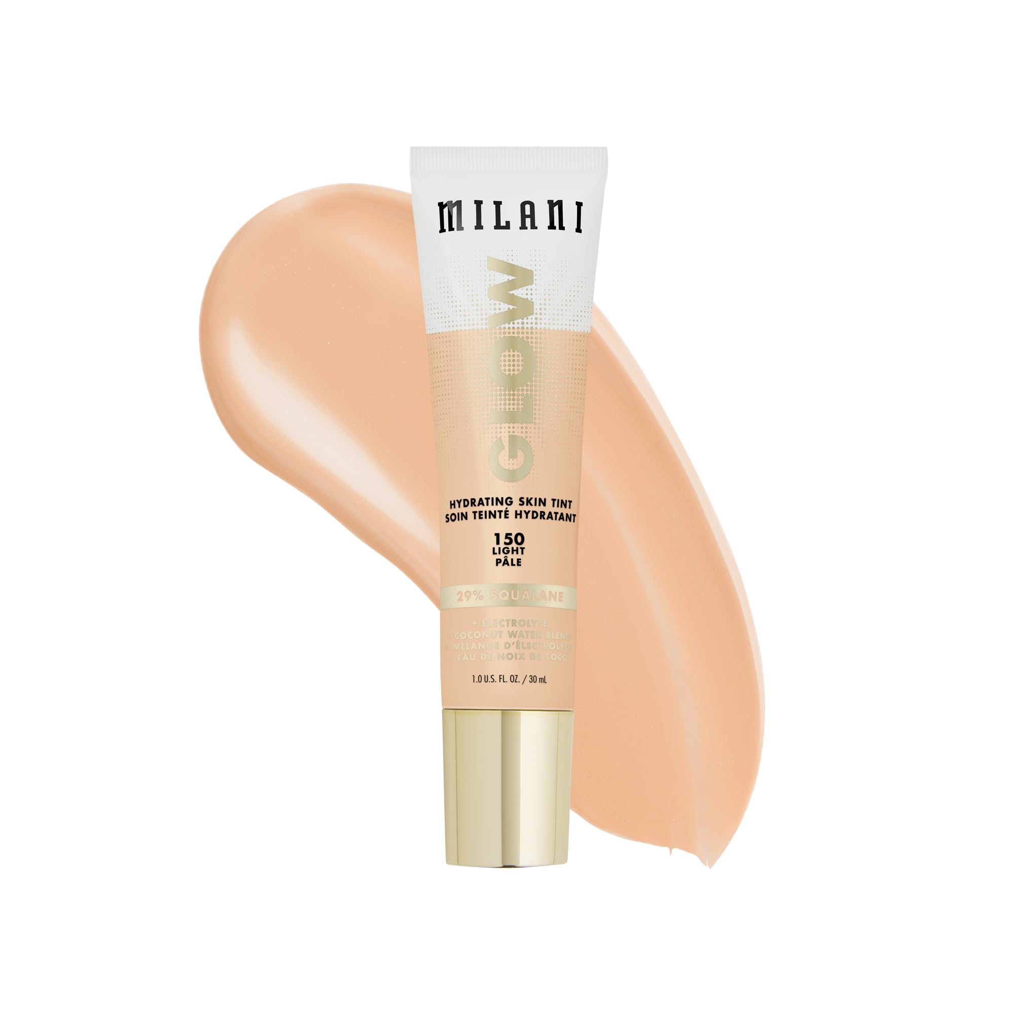 Foto 2 pulgar | Tinte Para Piel Milani Glow Hydrating Con Escualano 29% 30 Ml - Venta Internacional.