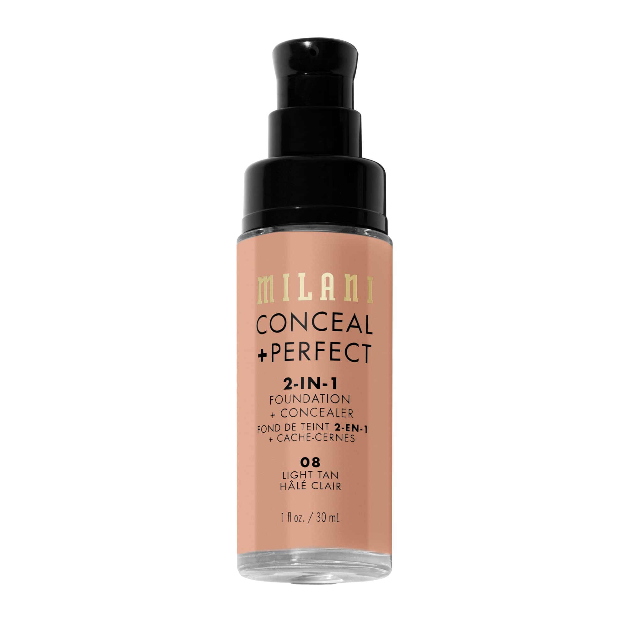 Foto 6 pulgar | Base Milani Conceal + Perfect 2 En 1 Light Tan De 30 Ml - Venta Internacional.