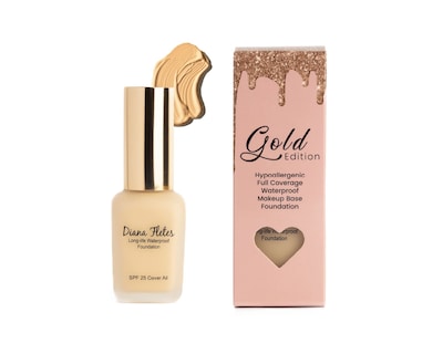 Foto 2 | Kit de Maquillaje Diana Fletes Gold Edition Ivory Biep-01 con Primer y Esponjas