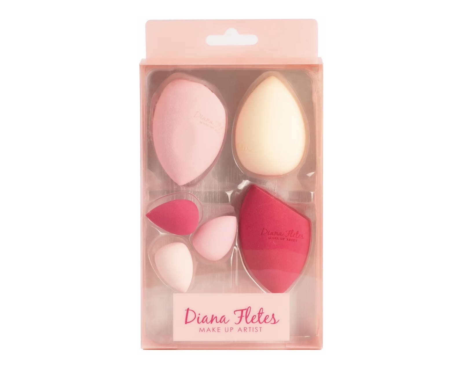 Foto 5 pulgar | Kit de Maquillaje Diana Fletes Gold Edition Nude Bnep-01 con Primer y Esponjas