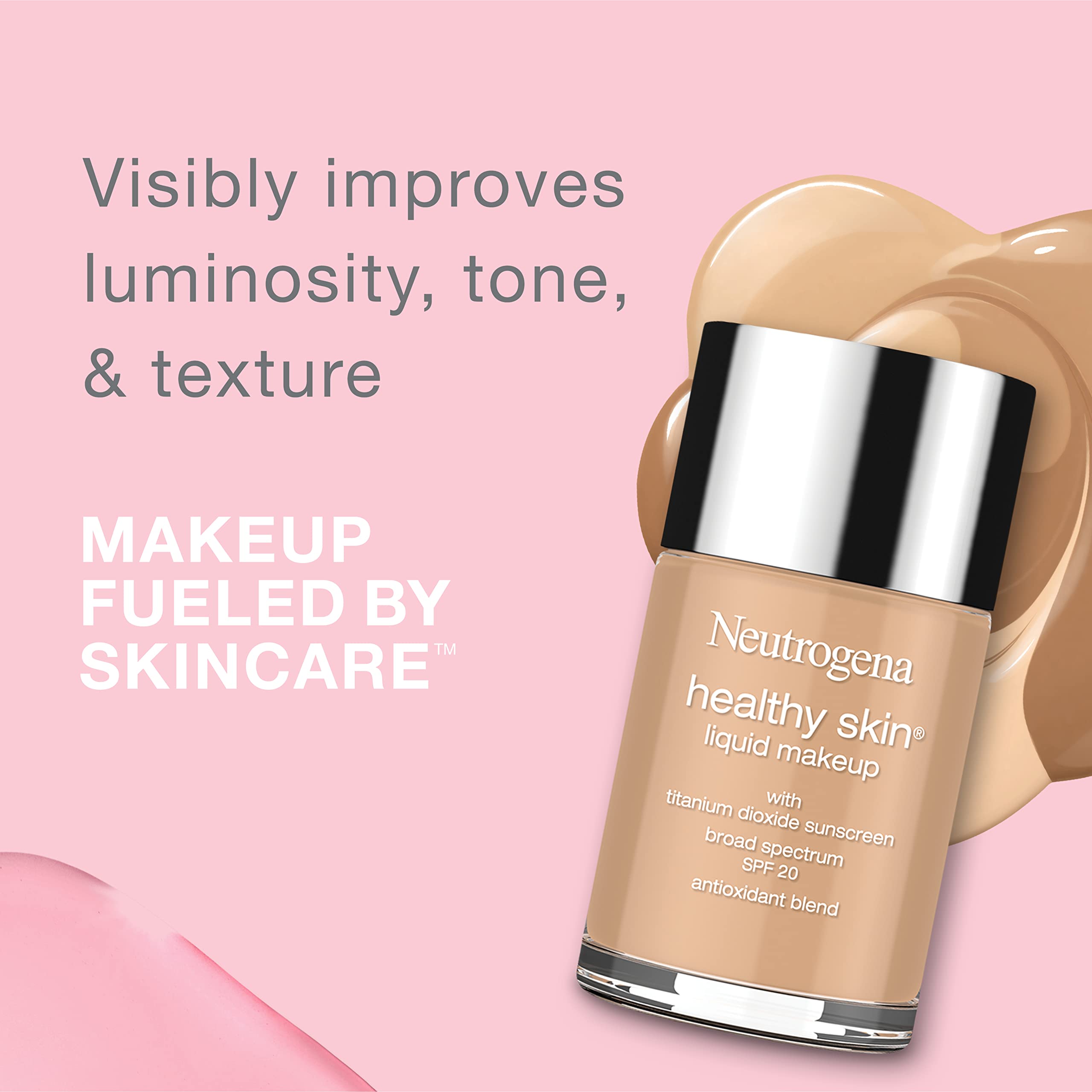 Foto 3 pulgar | Base Neutrogena Healthy Skin 90, Beige Cálido, 30 Ml, Spf20 - Venta Internacional.