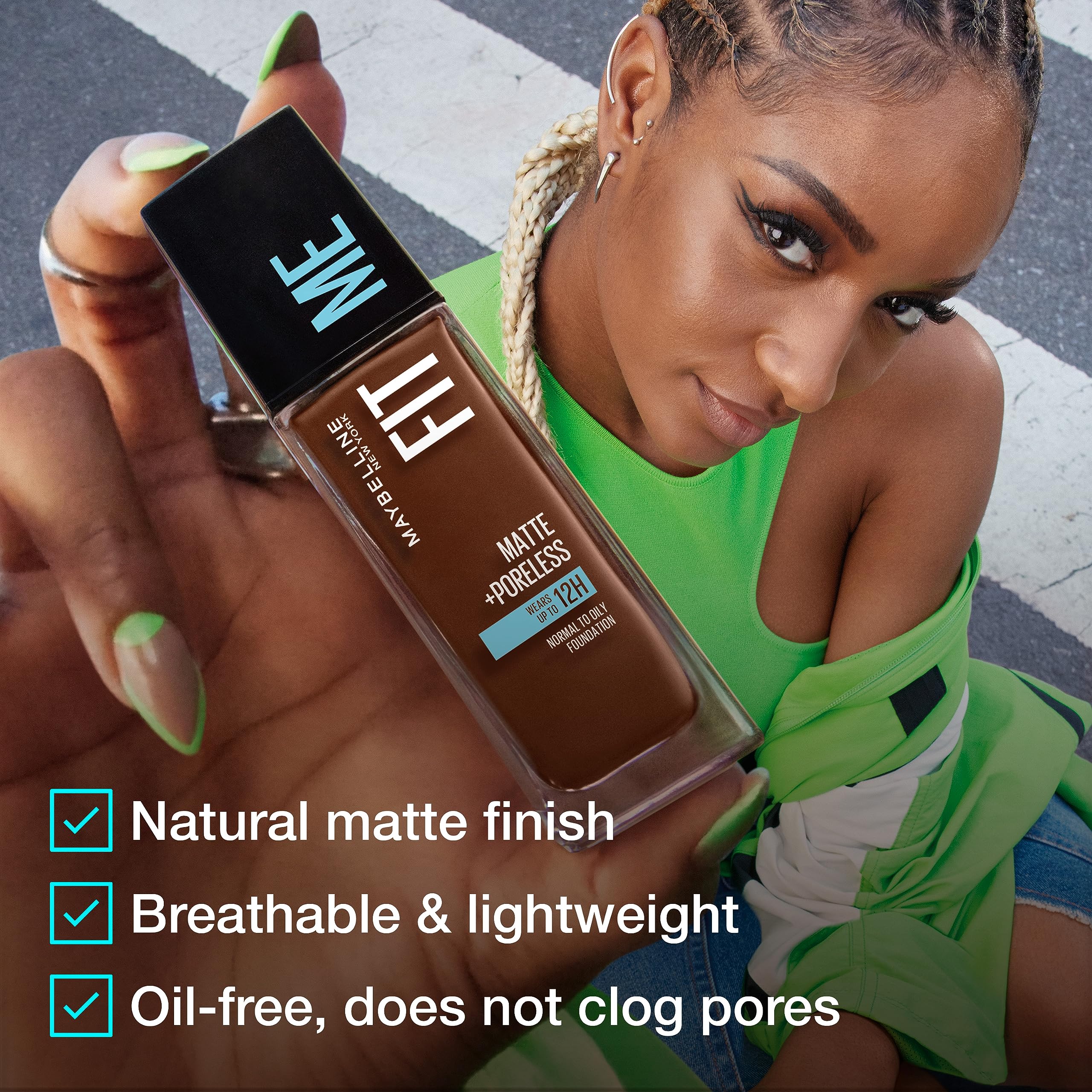 Foto 5 pulgar | Base De Maquillaje Maybelline Fit Me Matte + Poreless Deep Bronze - Venta Internacional.