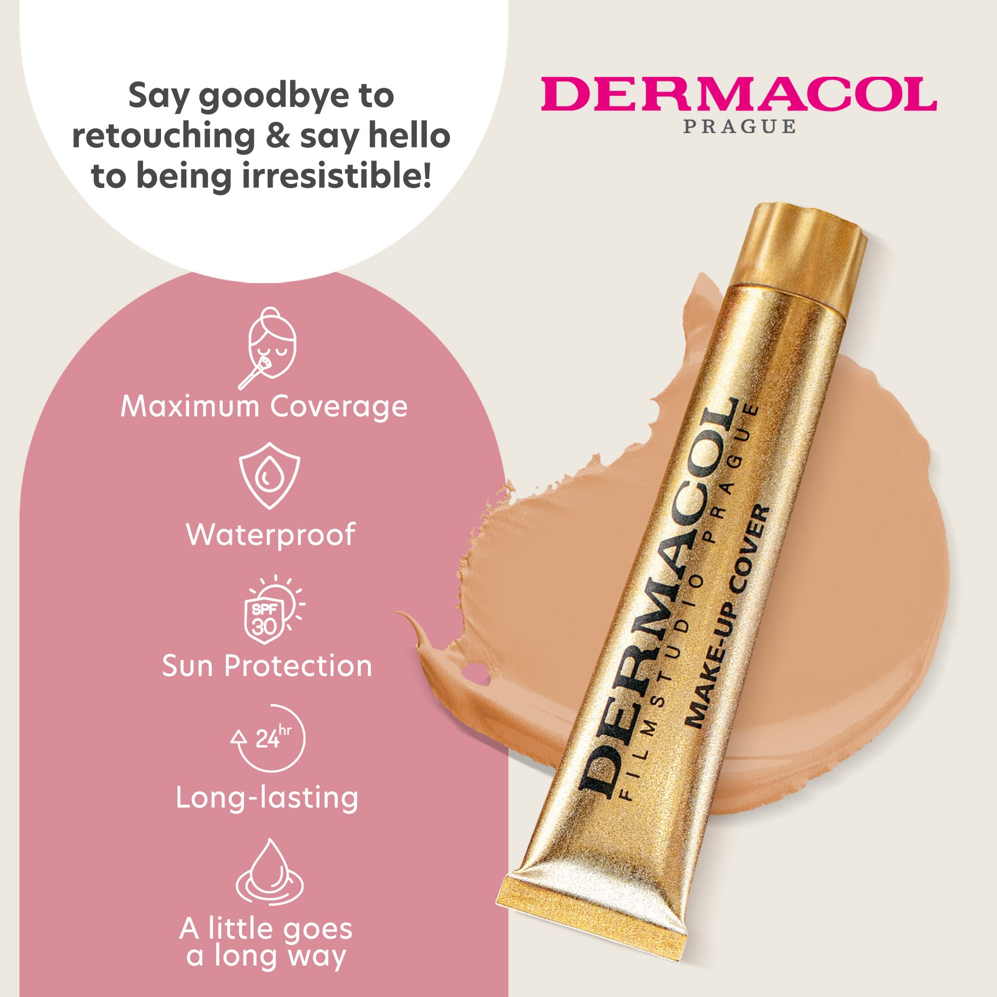 Foto 4 pulgar | Base Dermacol Líquida De Cobertura Total 30 Ml Spf30 - Venta Internacional.