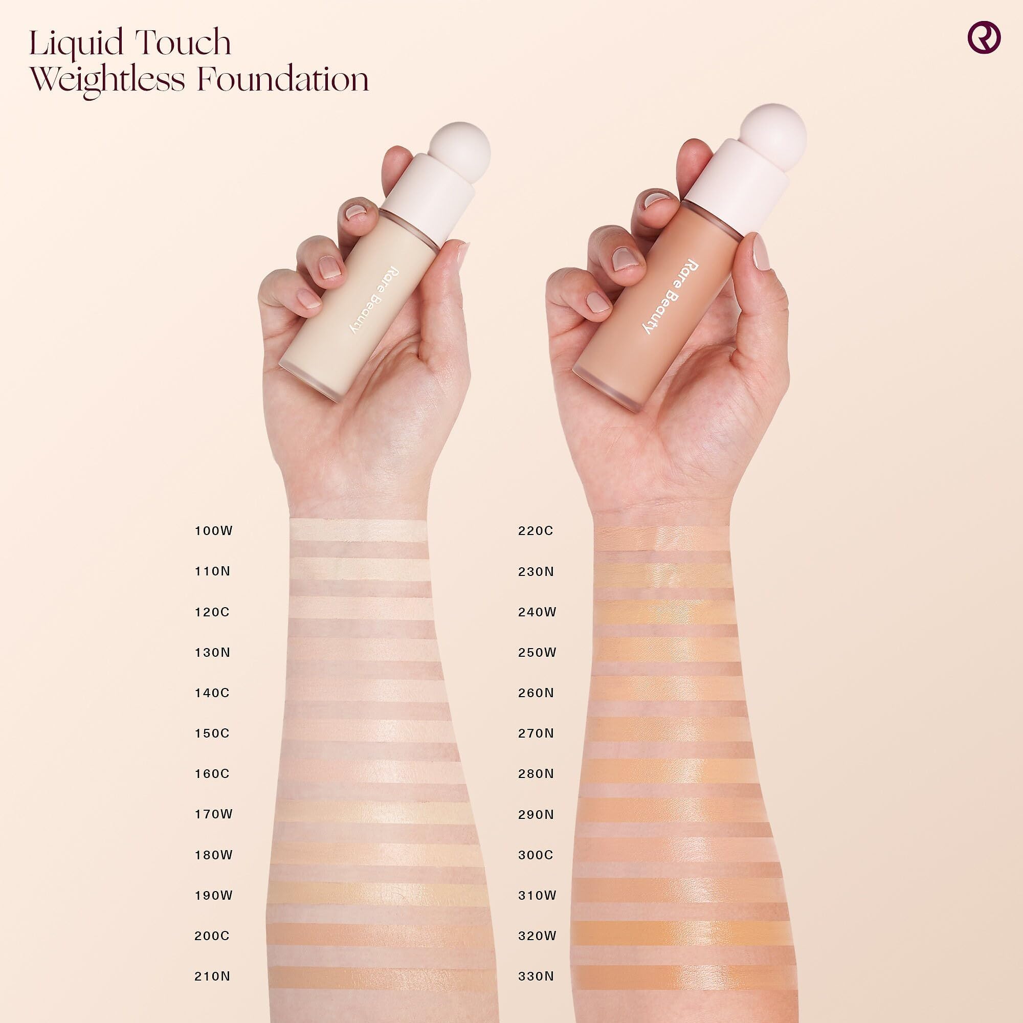 Foto 4 pulgar | Fundación Rare Beauty Liquid Touch Weightless 210n - Venta Internacional.