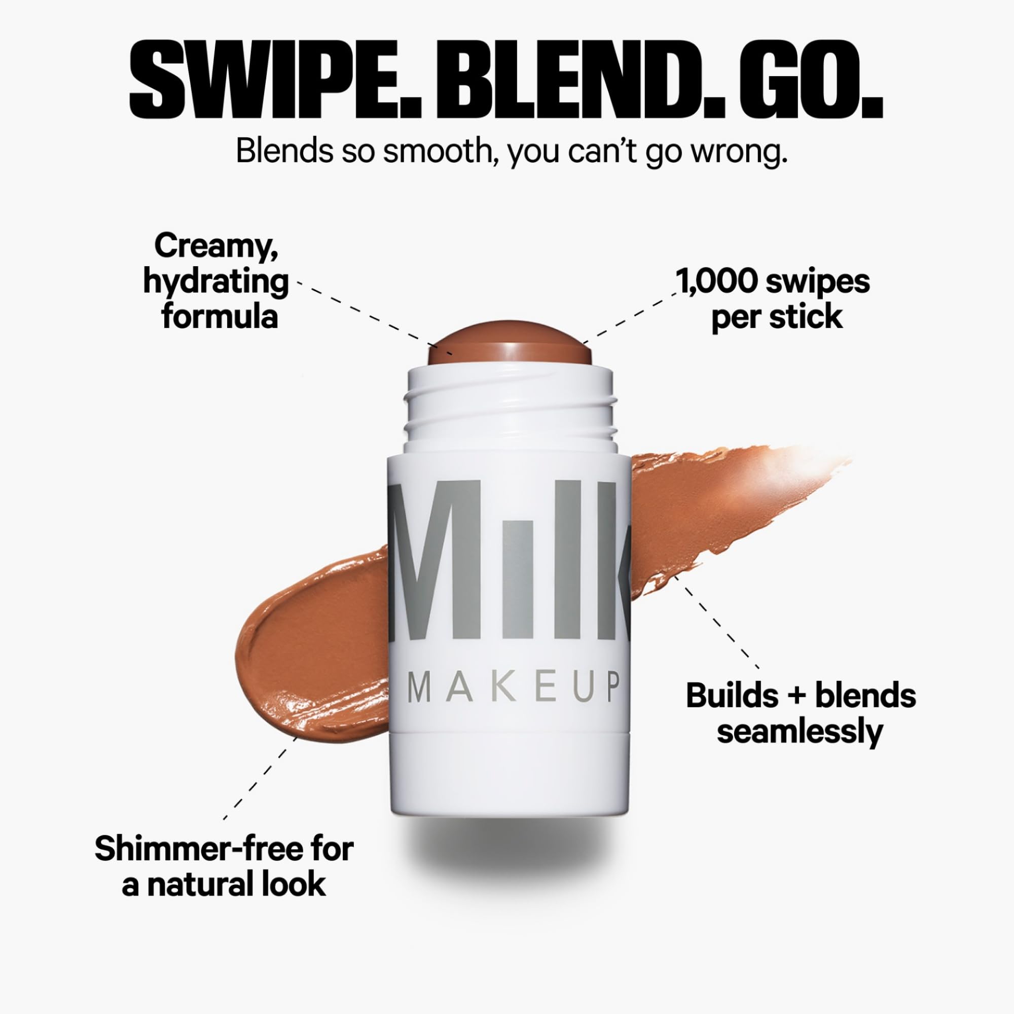 Foto 6 pulgar | Maquillaje Bronzer Milk Matte Blitzed Deep Bronze En Barra De 5.6 Ml - Venta Internacional.