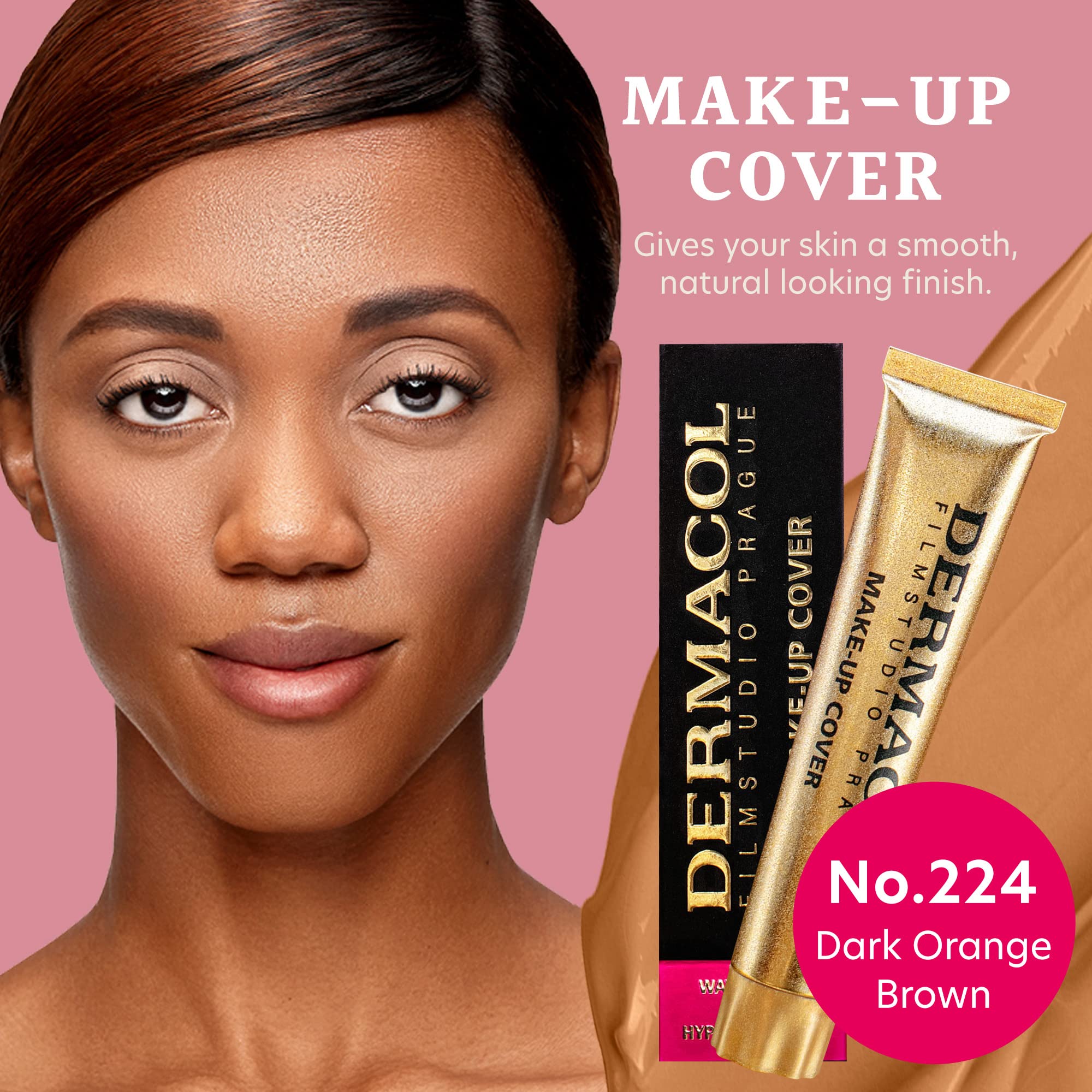 Foto 4 pulgar | Maquillaje Líquido De Cobertura Total Dermacol, 30 Ml, Spf30 - Venta Internacional.
