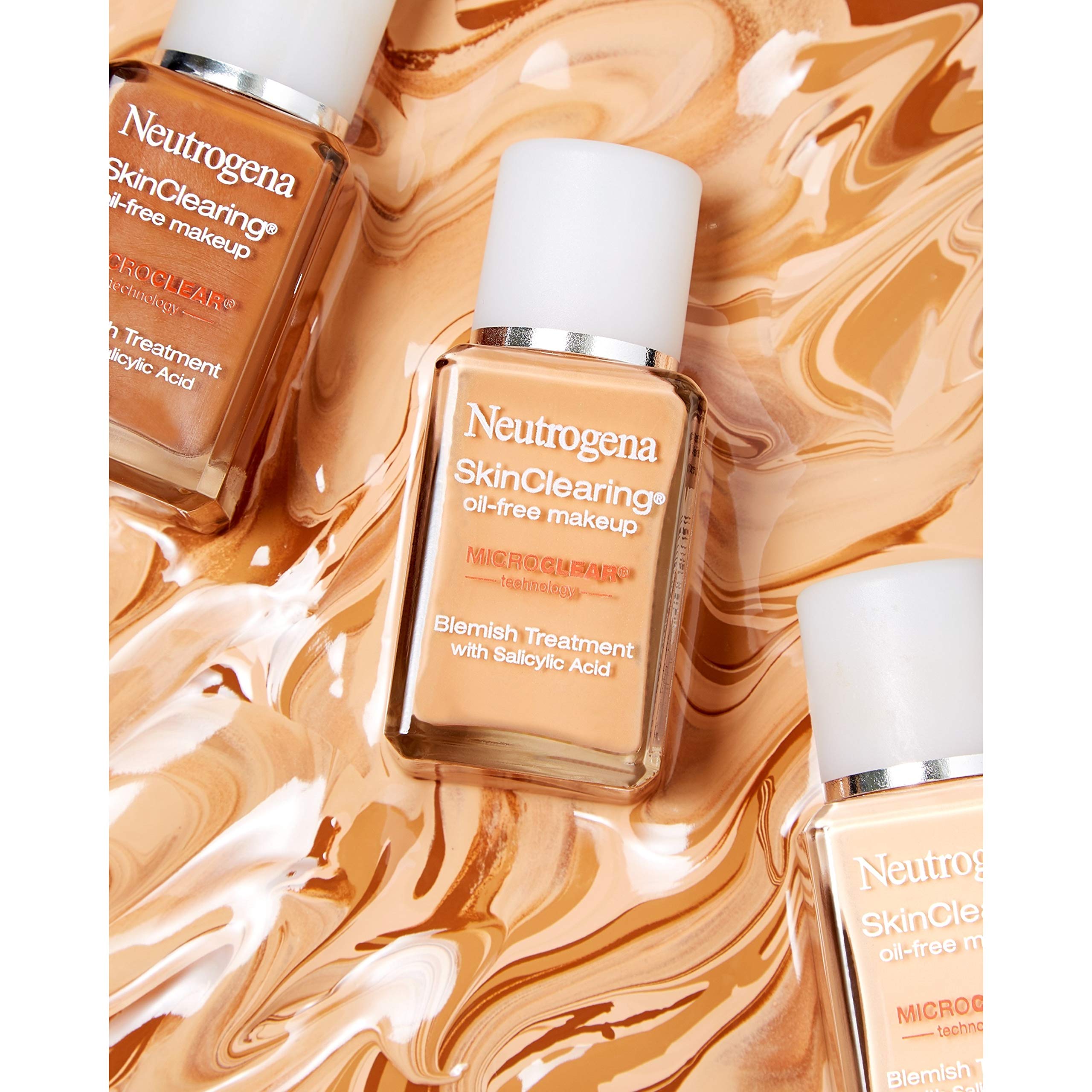 Foto 5 pulgar | Maquillaje Neutrogena Skinclearing, Sin Aceite, Color Beige Suave, 50 X 30 Ml - Venta Internacional.
