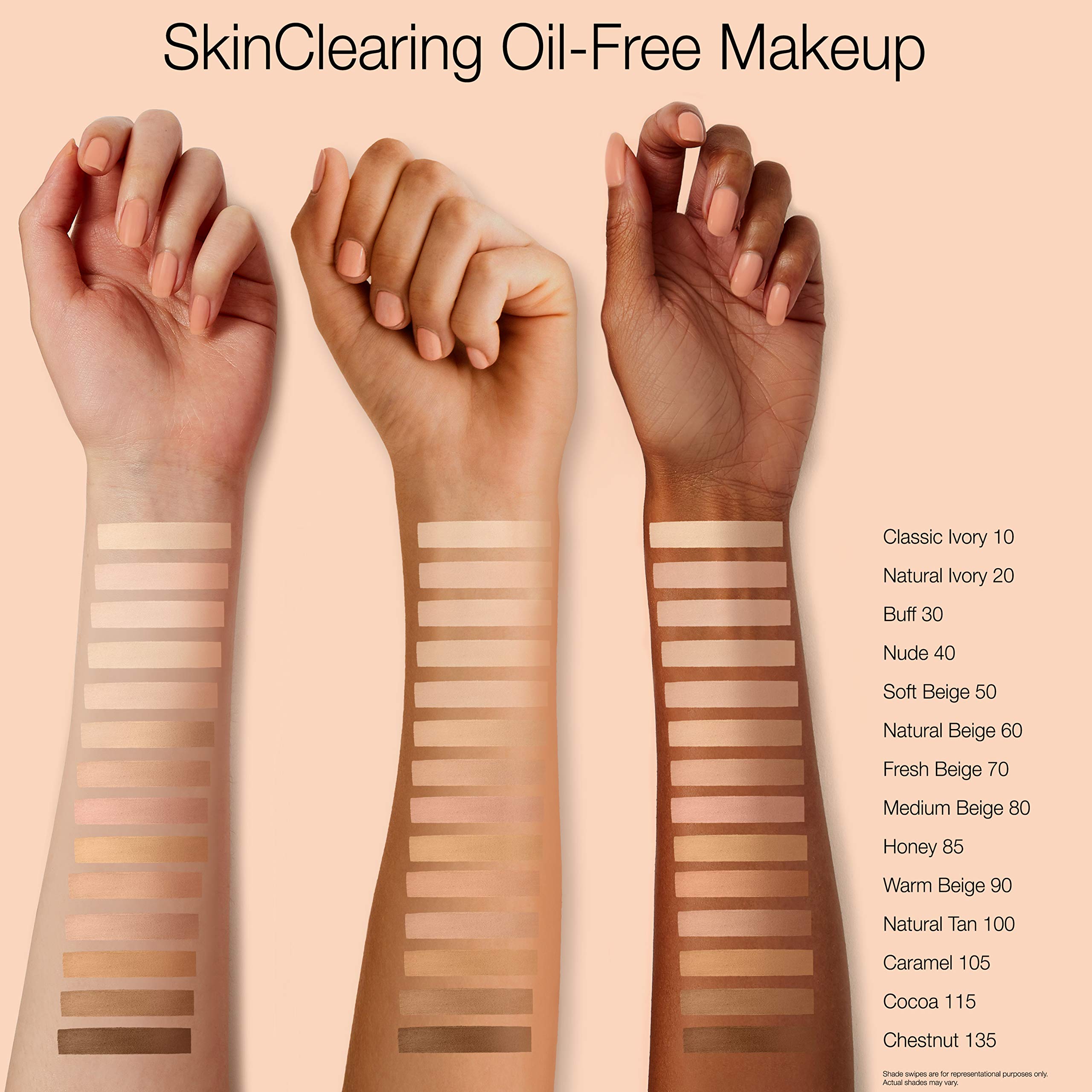 Foto 8 pulgar | Maquillaje Neutrogena Skinclearing, Sin Aceite, Color Beige Suave, 50 X 30 Ml - Venta Internacional.