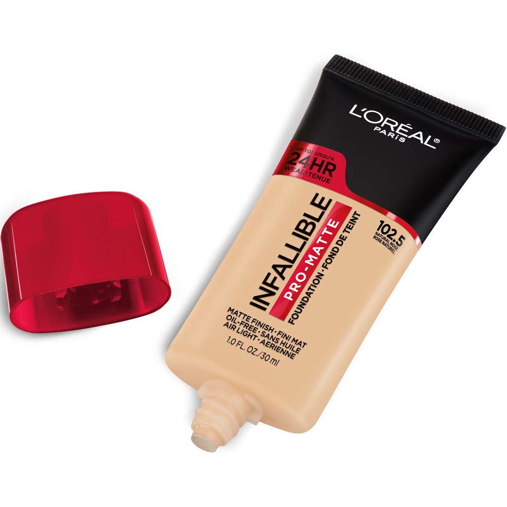 Foto 3 pulgar | Base De Maquillaje L'oreal Paris Infallible Pro-matte Natural Rose 30 Ml - Venta Internacional.