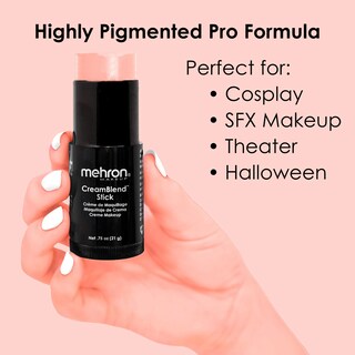 Foto 2 | Maquillaje en Barra CreamBlend Stick Mehron Face Paint 21 g Naranja Pastel - Venta Internacional