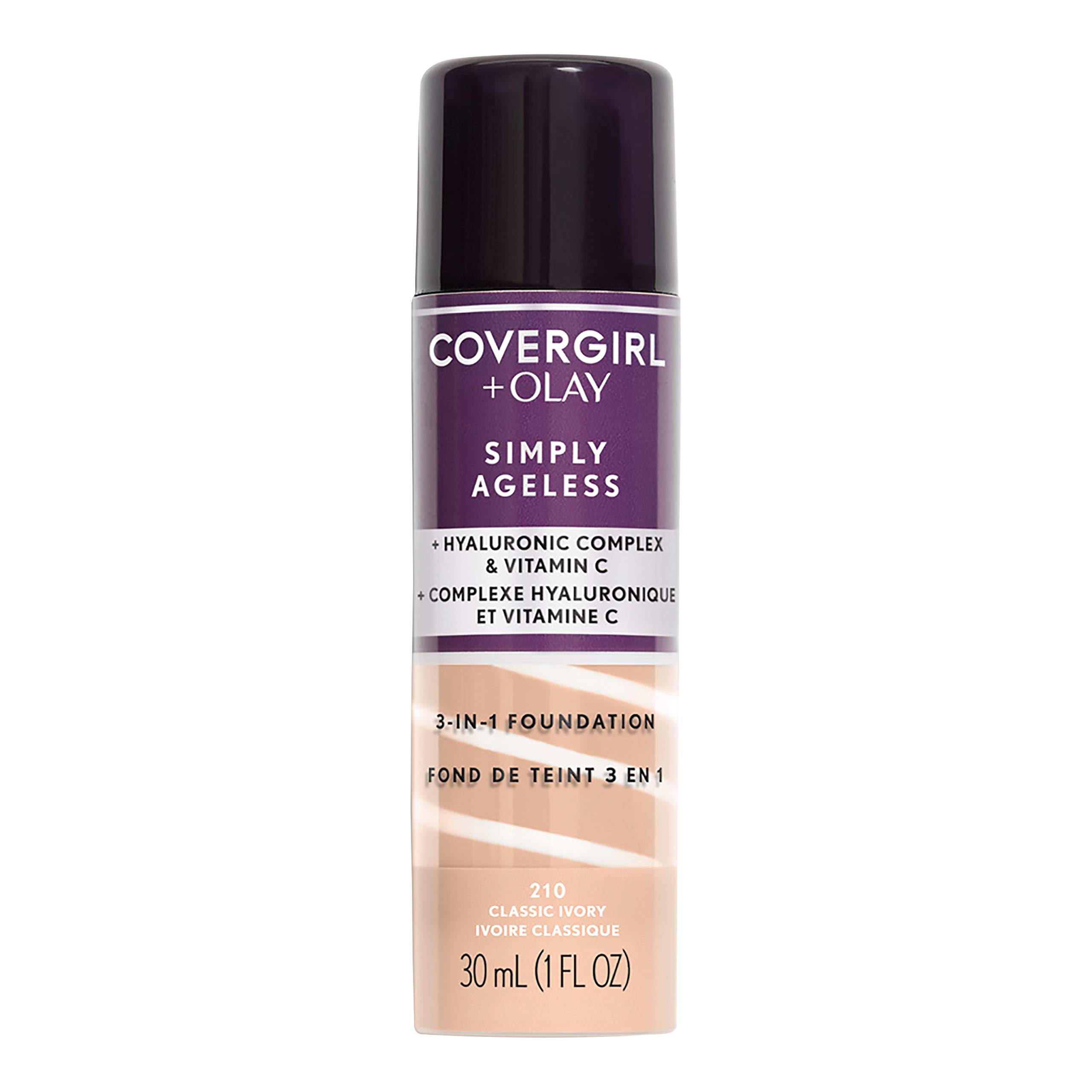 Foto 1 | Base De Maquillaje Líquida Covergirl+olay Simply Ageless 3 En 1, Color Marfil - Venta Internacional.