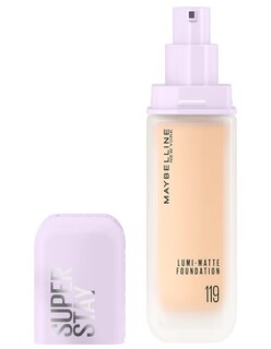 Foto 2 | Base De Maquillaje Maybelline Super Stay Lumi Tono 119 + Termo De Agua De Regalo Güish