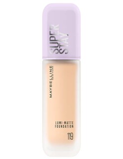Foto 3 | Base De Maquillaje Maybelline Super Stay Lumi Tono 119 + Termo De Agua De Regalo Güish