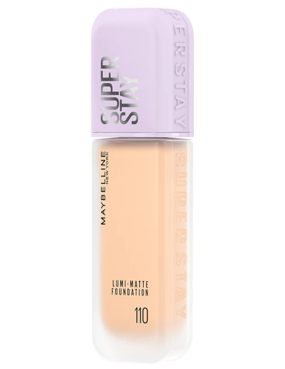 Foto 4 | Base de Maquillaje Maybelline Super Stay Lumi Matte 110 + Termo de Agua de Regalo Güish