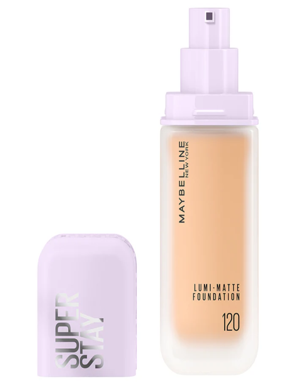 Foto 2 | Base Maybelline Super Stay Lumi Matte 120 + Termo de Agua de Regalo Güish
