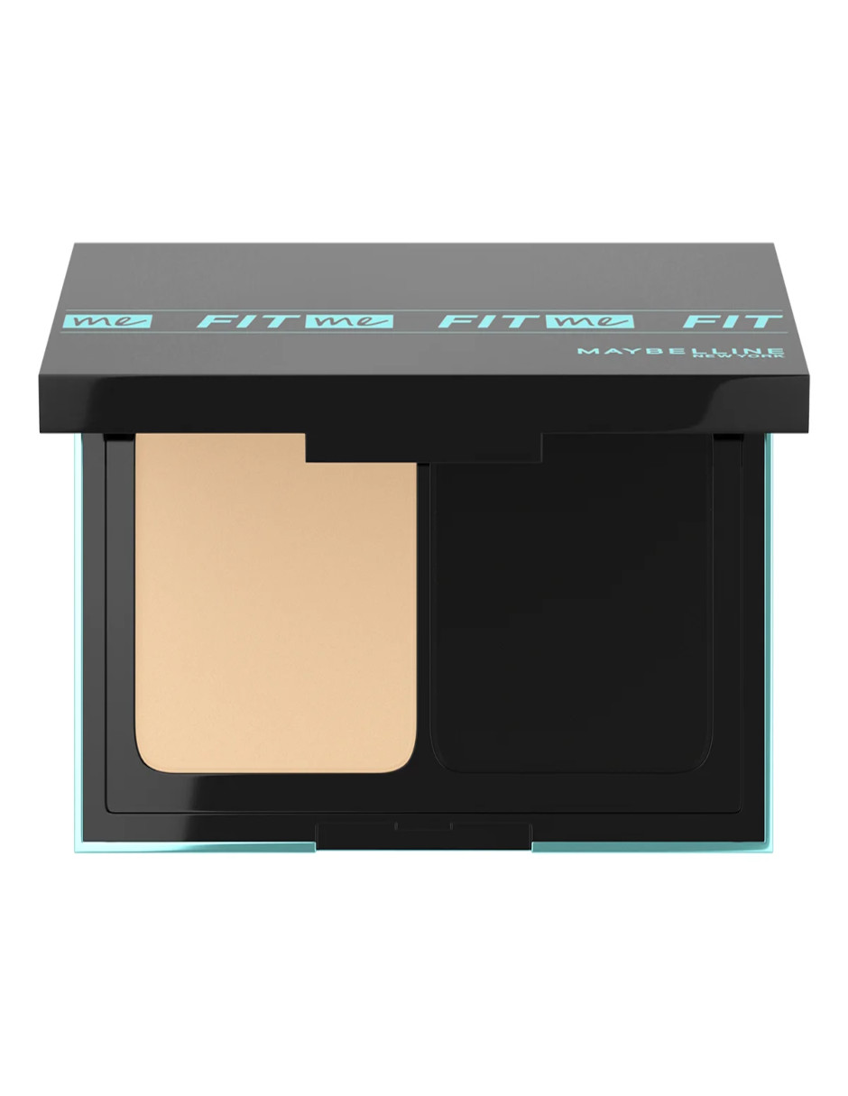 Foto 2 | Base en Polvo Maybelline Fit Me 24h Control Brillo + Termo de Agua de Regalo Güish