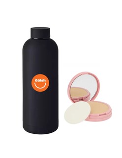 Foto 1 | Base De Maquillaje En Polvo Pink Up + Termo De Agua De Regalo Güish