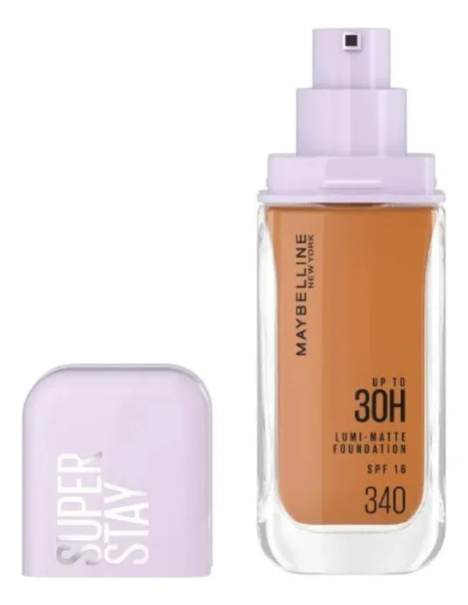 Foto 4 pulgar | Base de Maquillaje Maybelline Super Stay Lumi Matte + Termo de Agua Güish