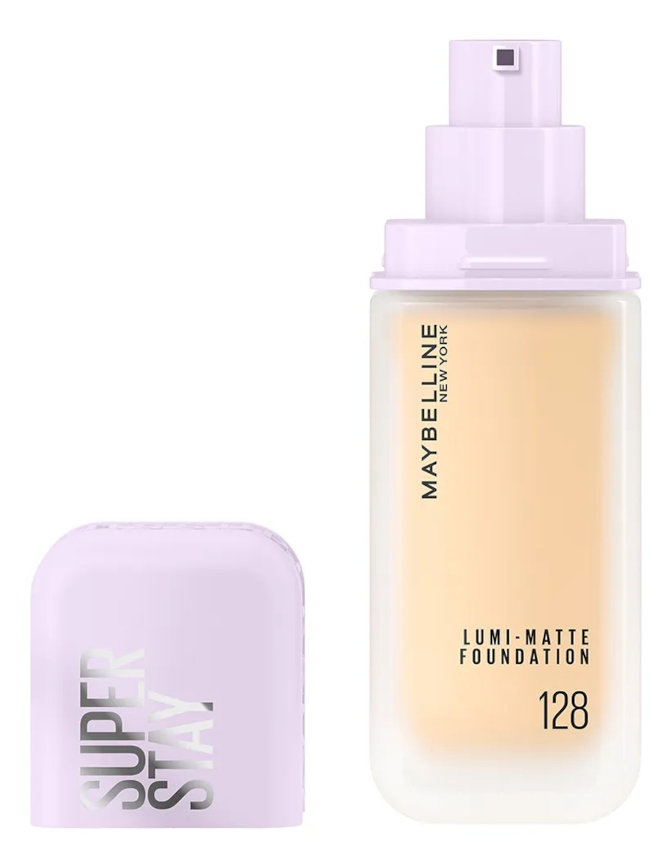 Foto 3 | Base De Maquillaje Líquida Maybelline Super Stay Lumi Matte+termo De Agua De Regalo Güish